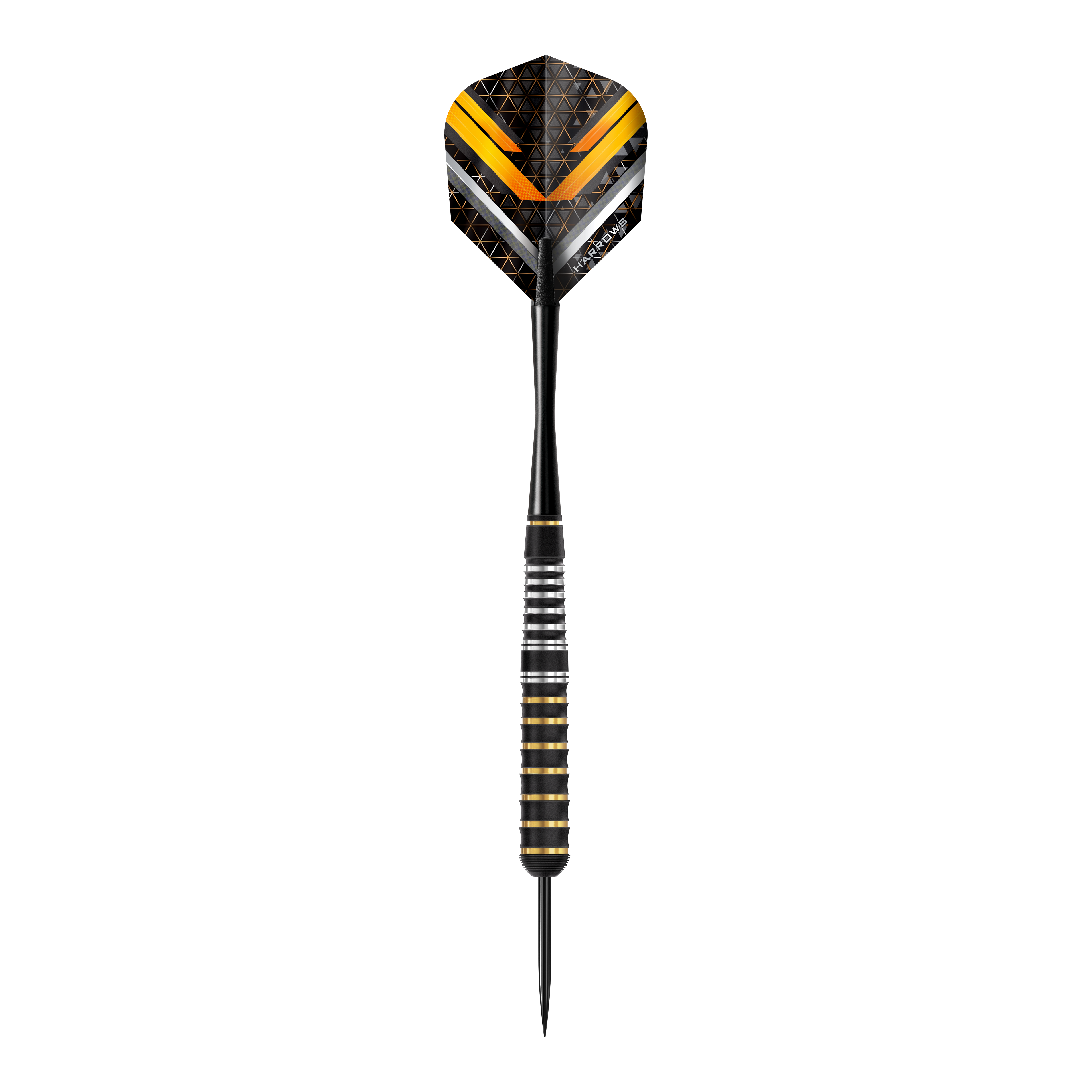 Harrows Vulcan steel darts Auf dem Foto sind Harrows Vulcan Steeldarts zu sehen. Sie zeichnen sich durch ihr modernes Design aus.