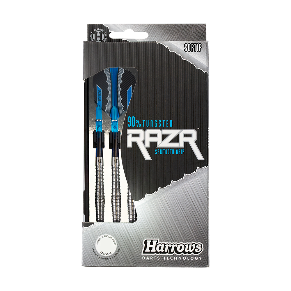 Harrows RAZR Bulbous 90% Tungsten Softdarts