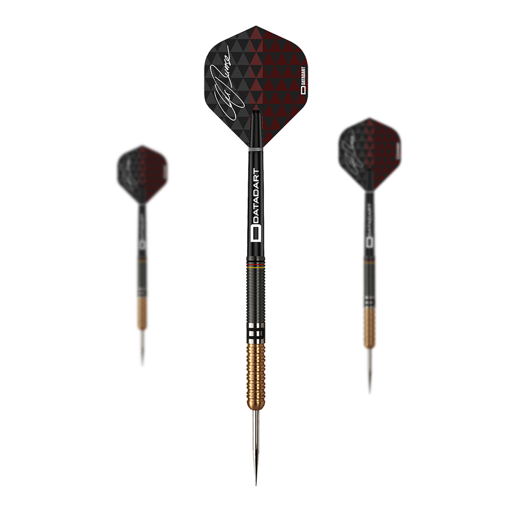 Datadart Christian Bunse Gold Black steel darts