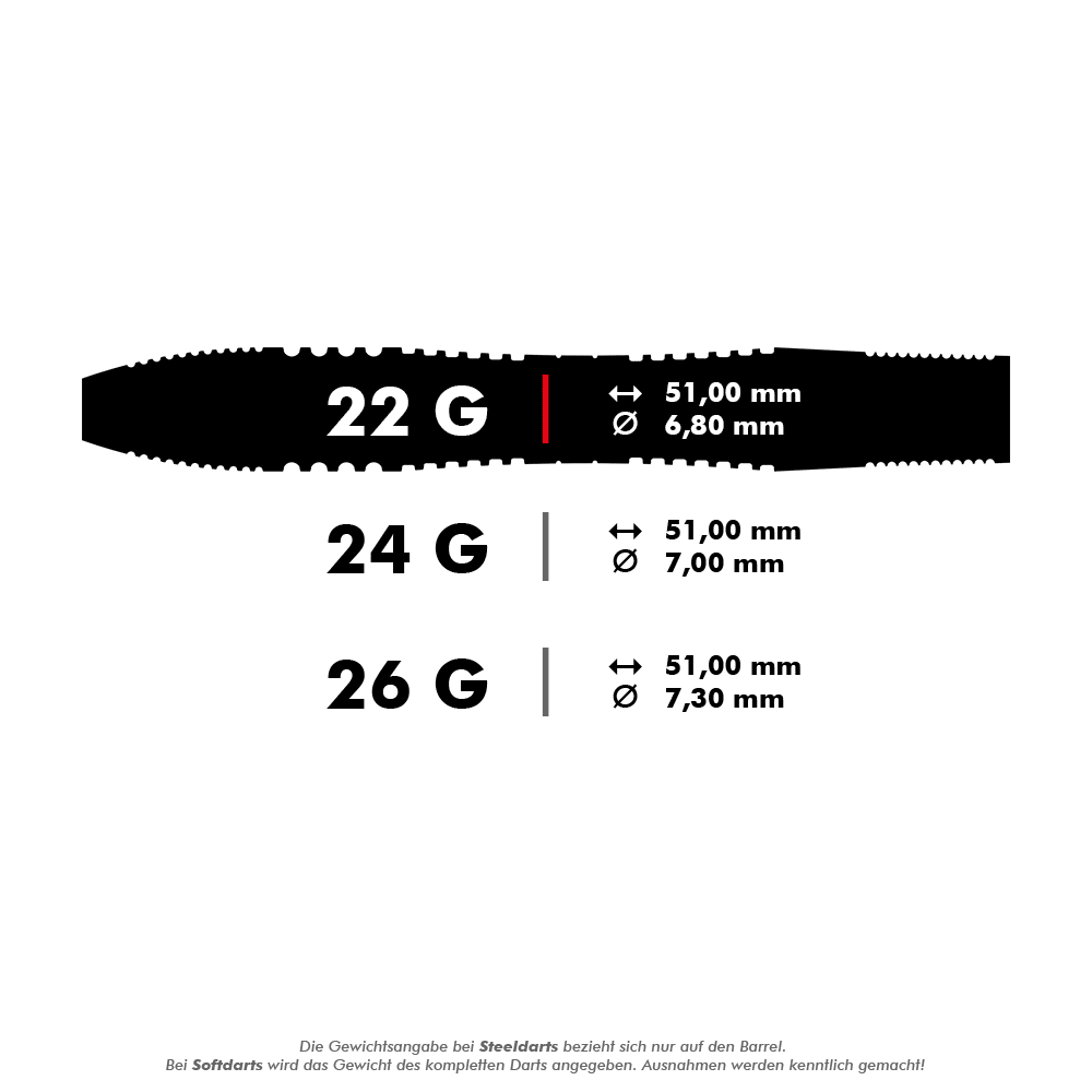 Target Crux 03 Swiss Point steel darts