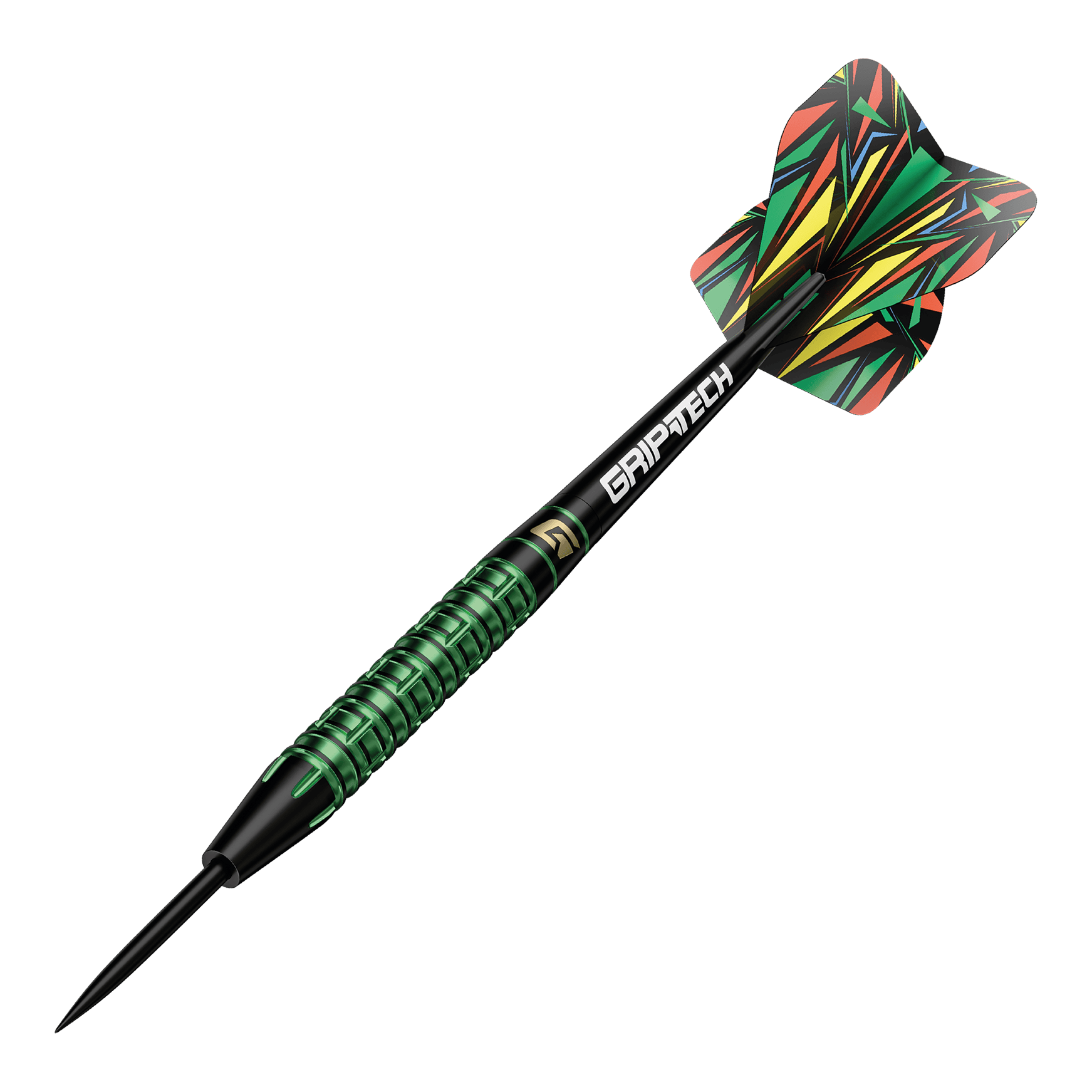 GOAT Athlete Green Tungsten Steel Darts Das Bild zeigt einen weiteren GOAT Athlete Tungsten Steeldart. Das Produkt zeichnet sich durch Präzision aus.
