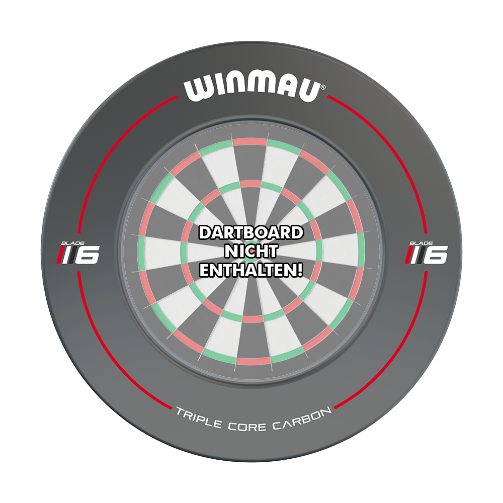 Winmau Dartboard Surround Blade 6 Design - Grey