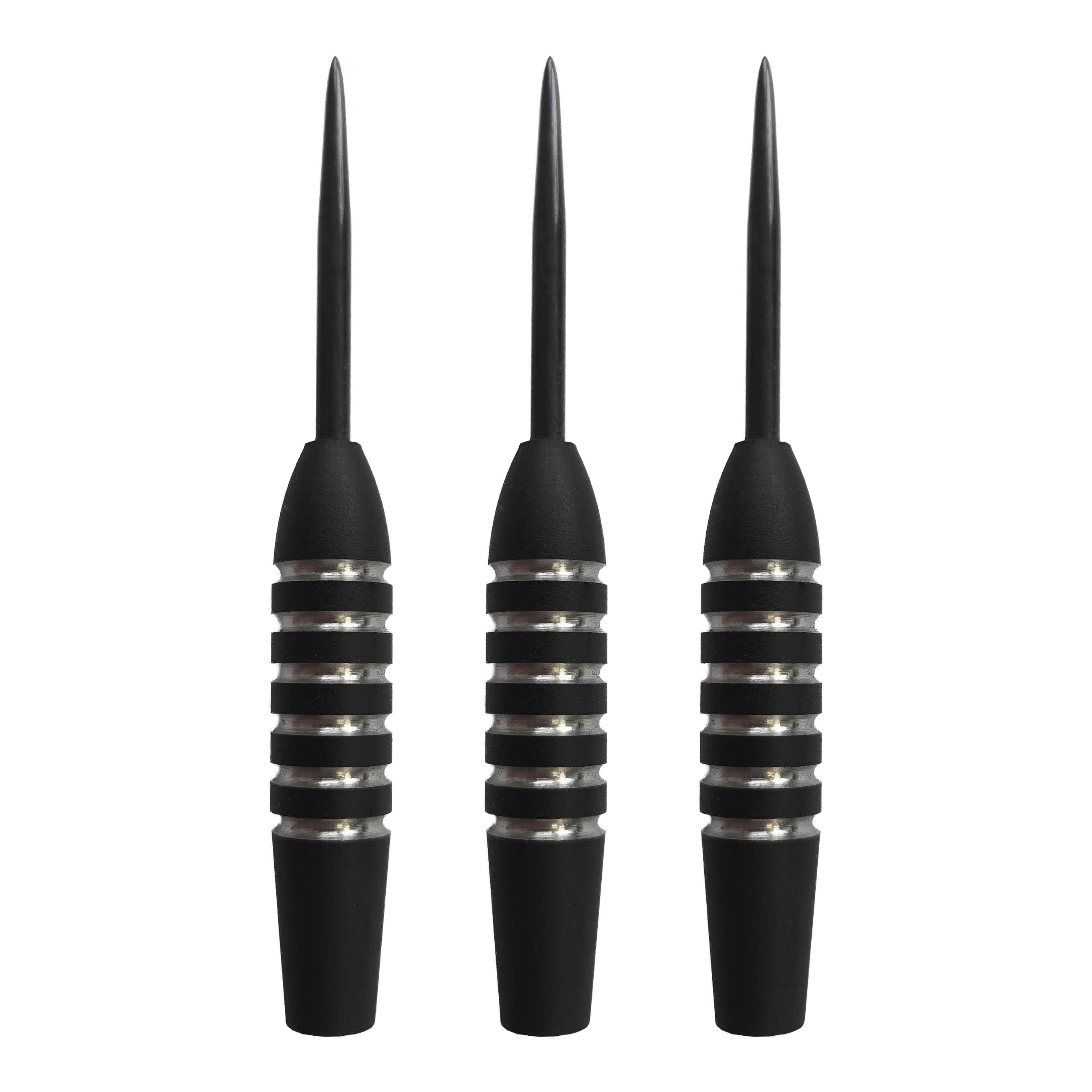 McDart Void 2 steel dart barrels - 23g Auf dem Bild ist das Set McDart Void 2 Steeldart-Barrels - 23g zu sehen. Es handelt sich um eine Nahaufnahme der Steeldart-Barrels als Set.