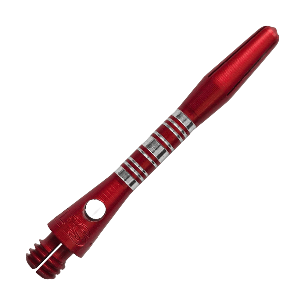 Bulls NL Supra Aluminum Shafts - Red - 34 mm Abgebildet sind die Bulls NL Supra Aluminium Shafts in Rot, 34 mm. Sie eignen sich hervorragend als Ersatzteile für Dartpfeile.
