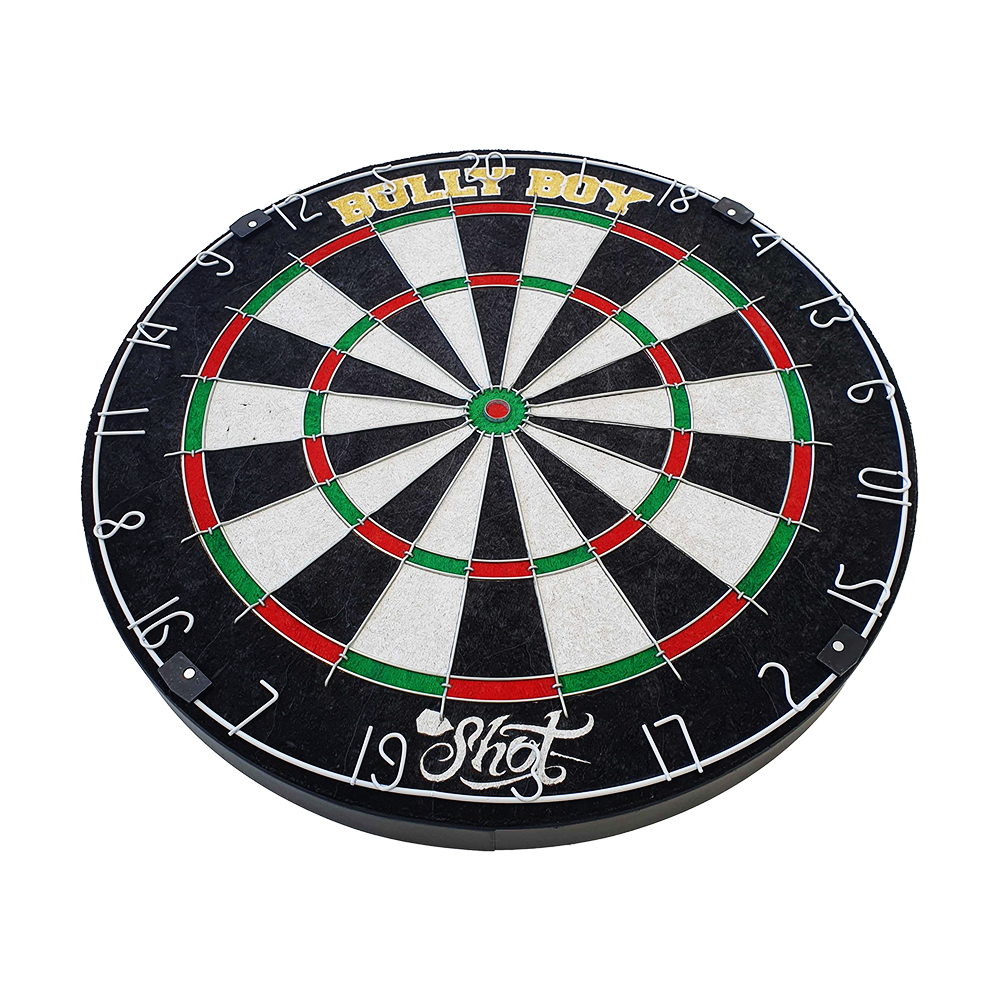 Shot Michael Smith Bully Boy Bristle steel dart board