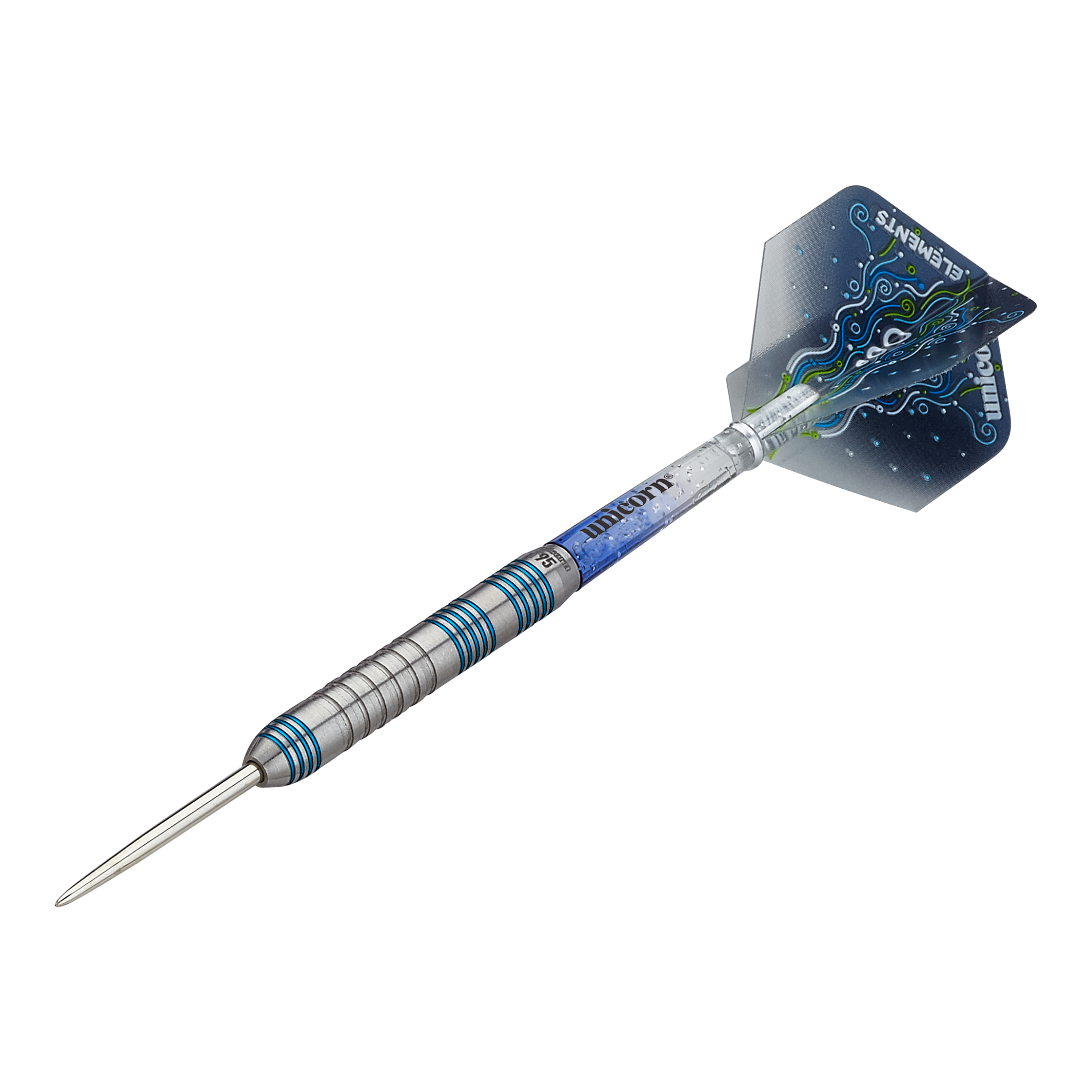 Unicorn T95 Core XL Blue Style 2 steel darts - 23g