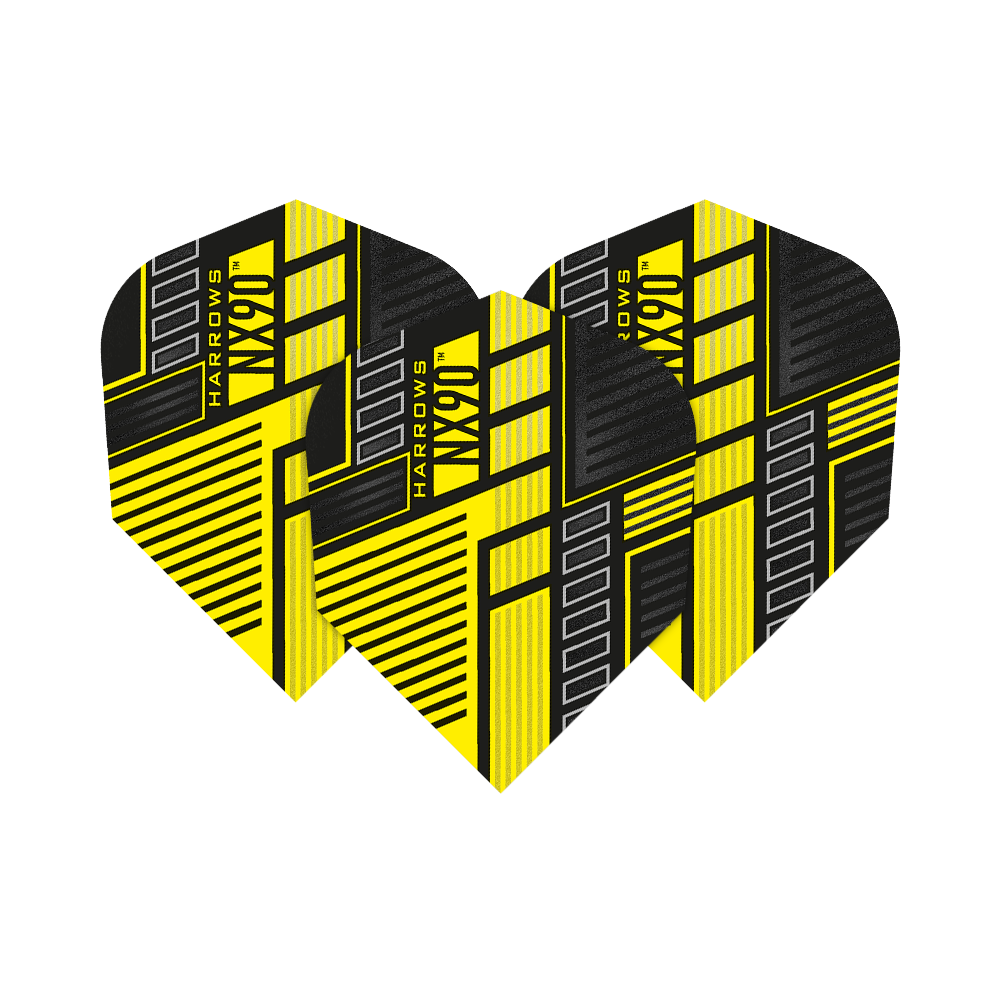 Harrows Prime NX90 Yellow Flights