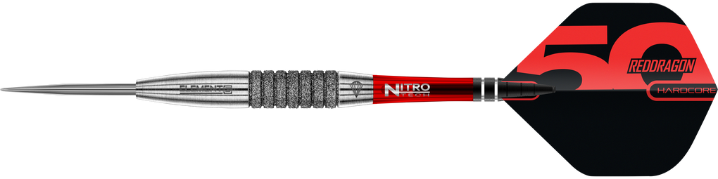 Red Dragon 50 Year Collection Element 6 C Steel Darts - 25g