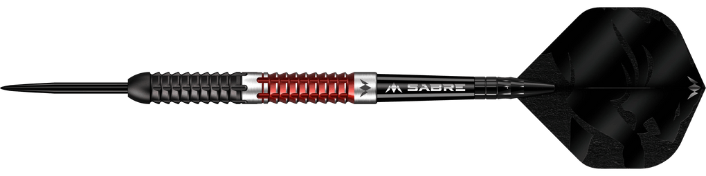 Mission Llew Bevan Black Red Electro Steel Darts - 23g