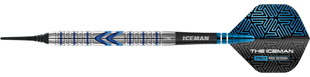 Red Dragon Gerwyn Price Iceman Midnight Edition Soft Darts - 20g