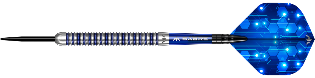 Mission ION Blue Silver steel darts