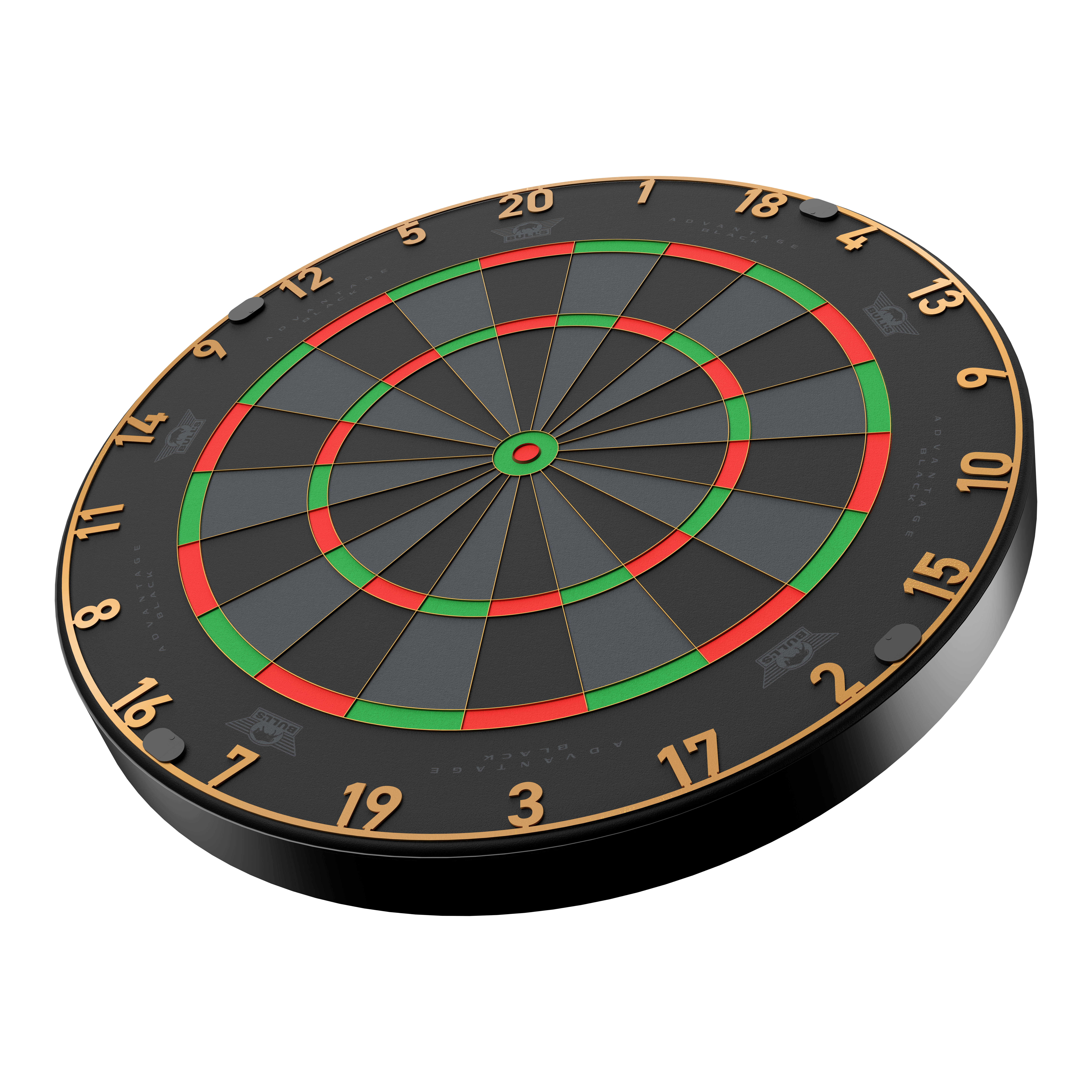 Bulls NL Advantage Black Edition steel dartboard Dieses Bild zeigt das BullsNL Advantage Black Edition Steeldartboard. Es handelt sich um eine zusätzliche Produktdarstellung.