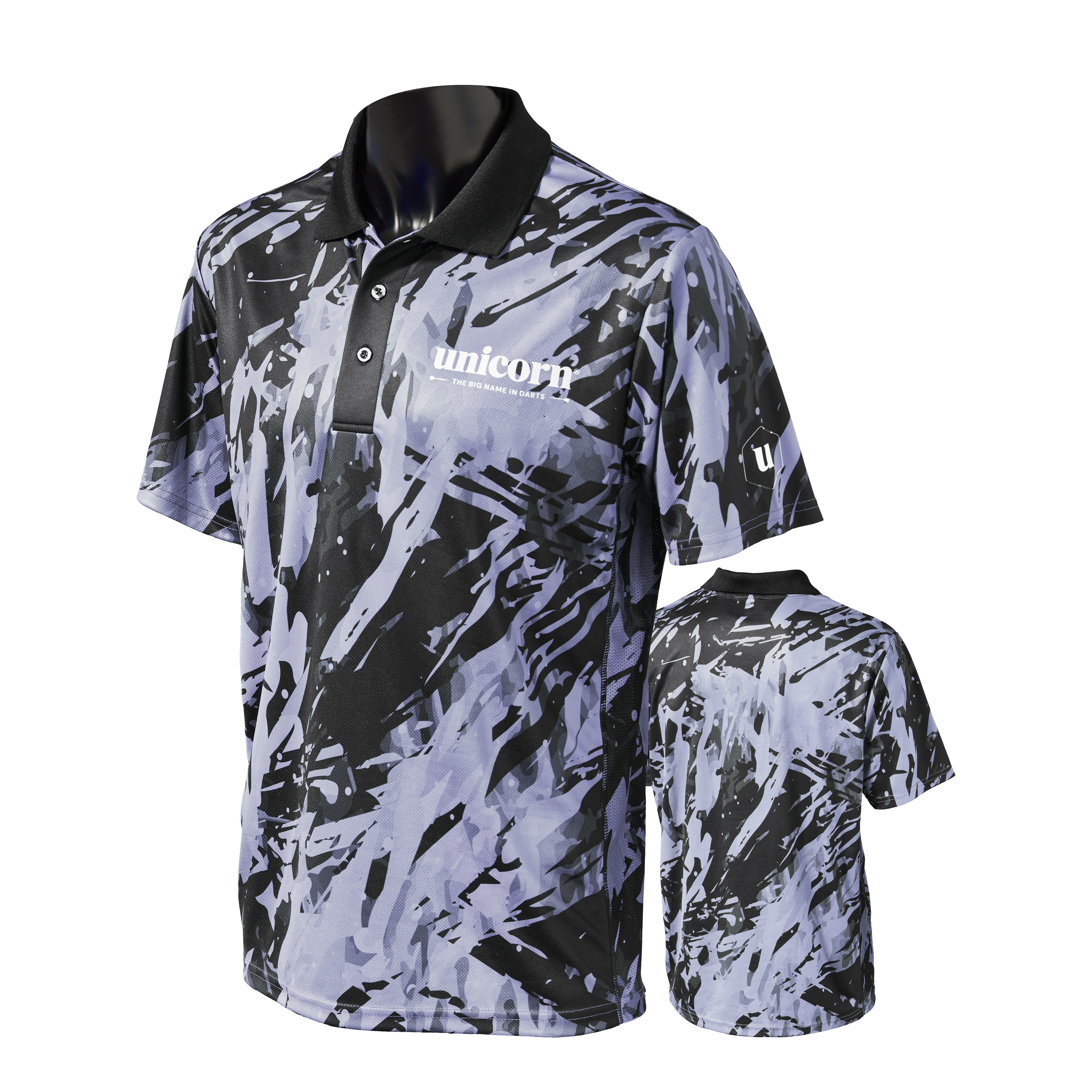 Unicorn Pro-Tech Camo Dart Shirt - Grey