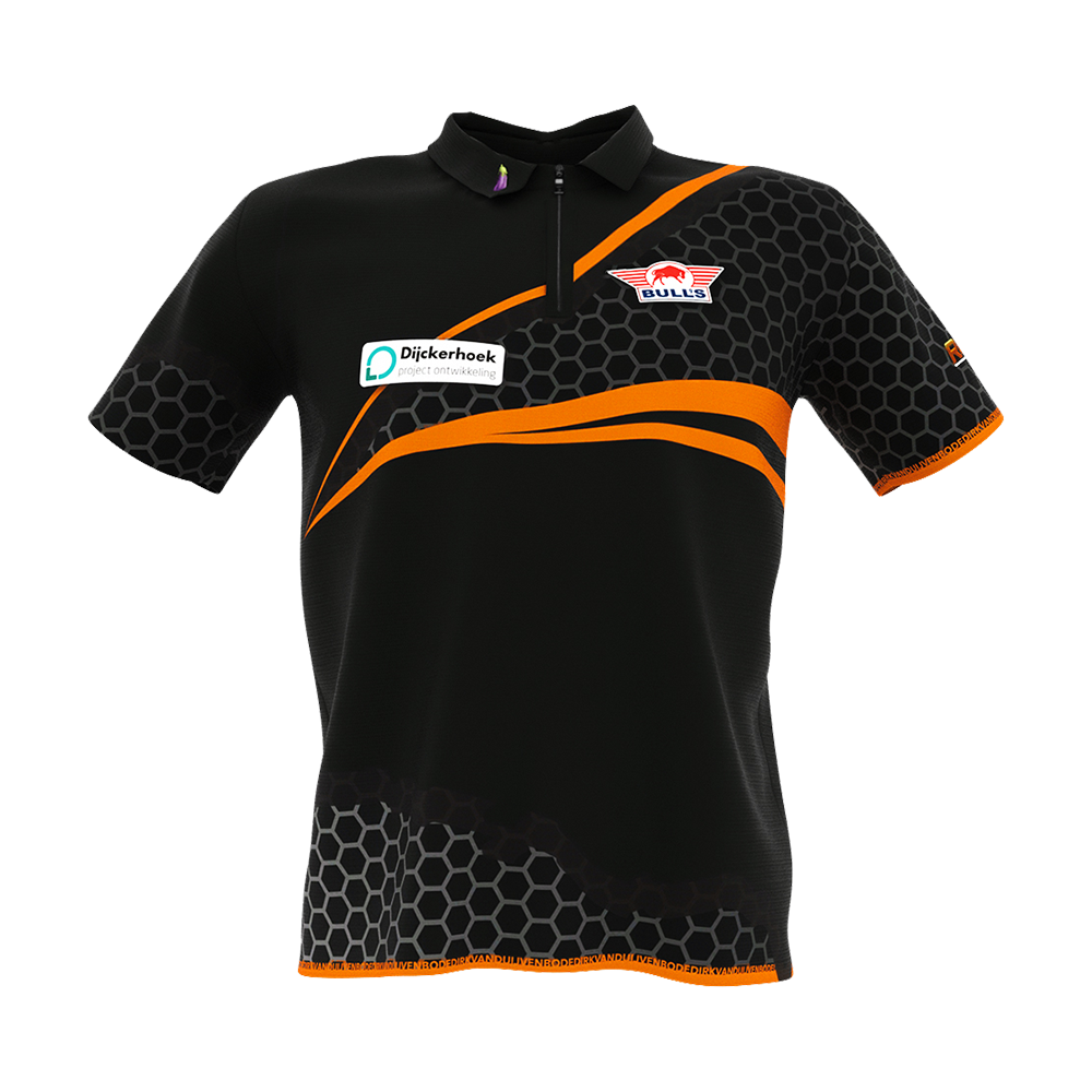 Bulls NL Dirk Van Duijvenbode dart shirt