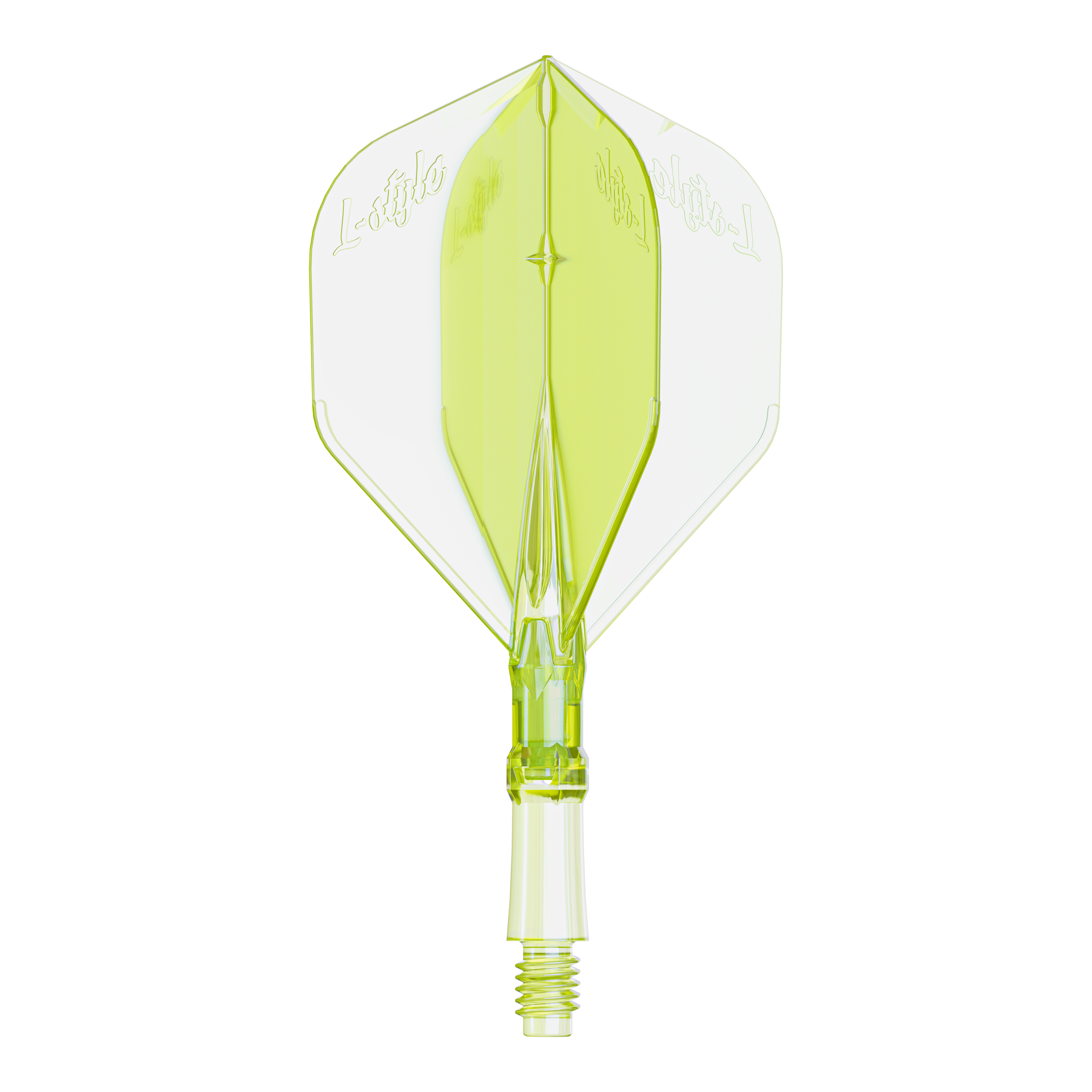 L-Style L-Sytem Flights - Neon Yellow Kleine Dart-Flights in auffälligem Neongelb, vermutlich für das L-System. Diese Flights bieten eine auffällige Farbalternative für Darts.