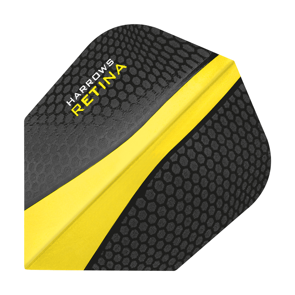 Harrows Retina Yellow No6 Flights