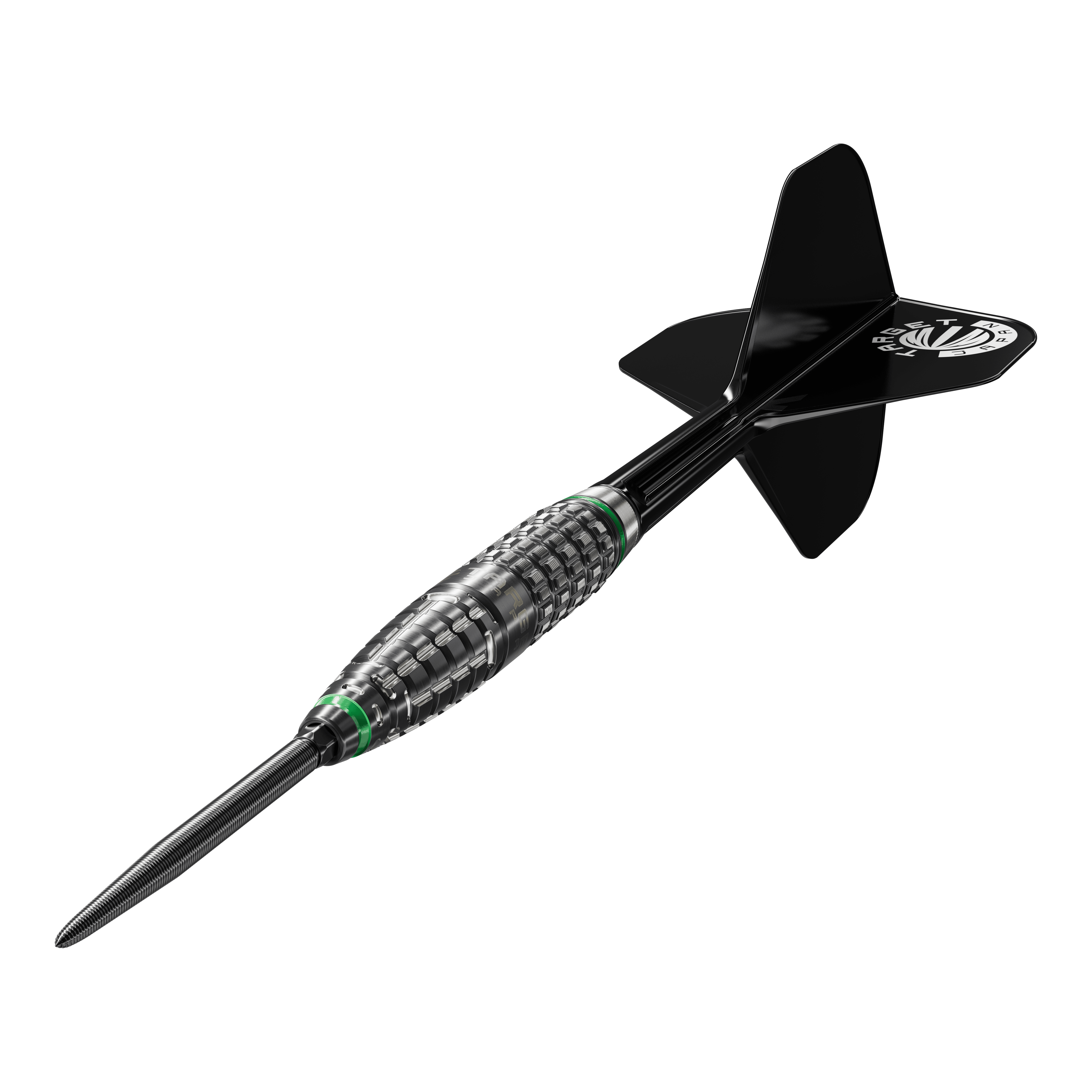 Das Bild zeigt die Target Japan Prime Series Akito Yamagata Scream GEN2 Swiss Point Steeldarts - 23g. Die Steeldarts sind speziell für Präzision und Leistung im Dartsport entwickelt.