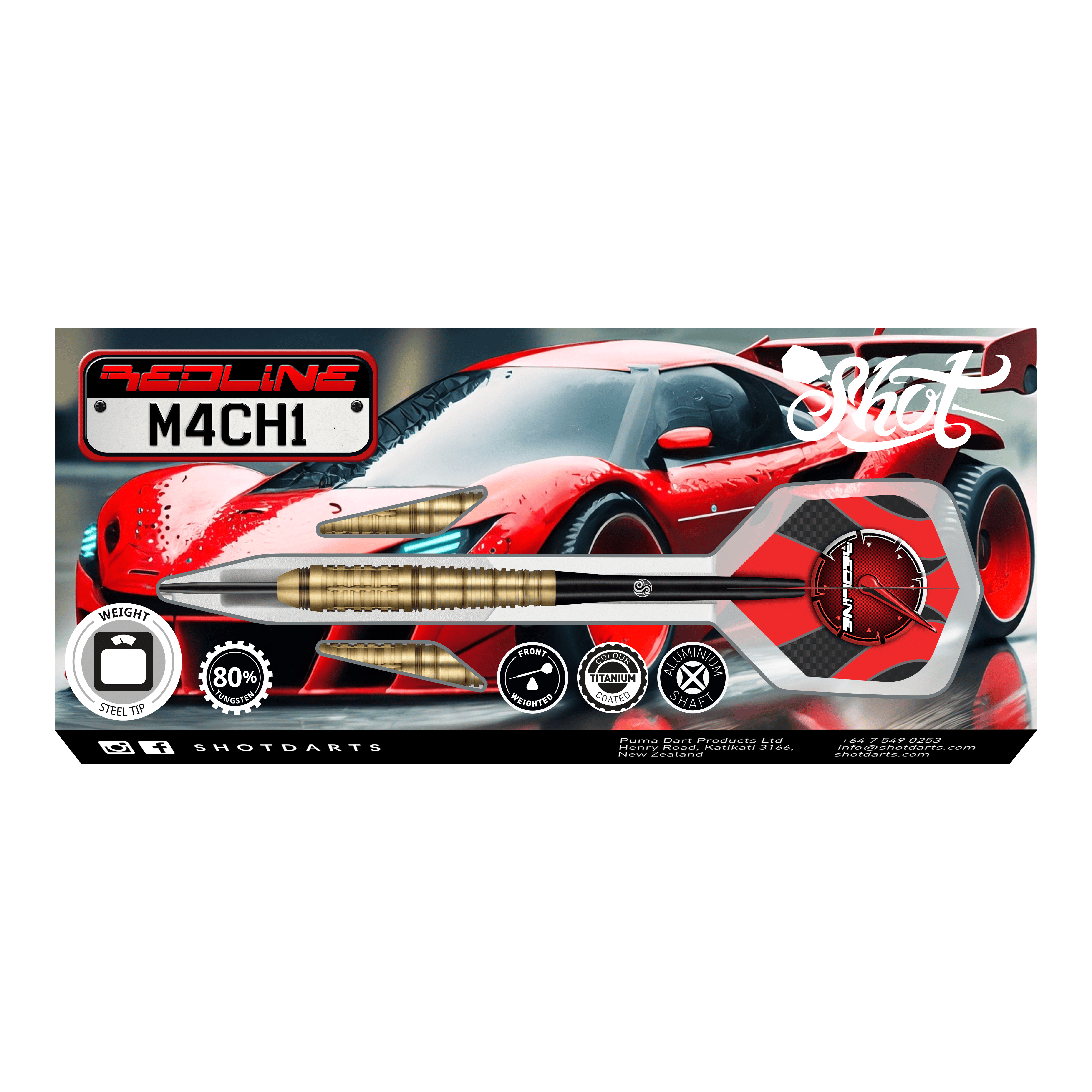 Shot Redline Mach 1 Steeldarts