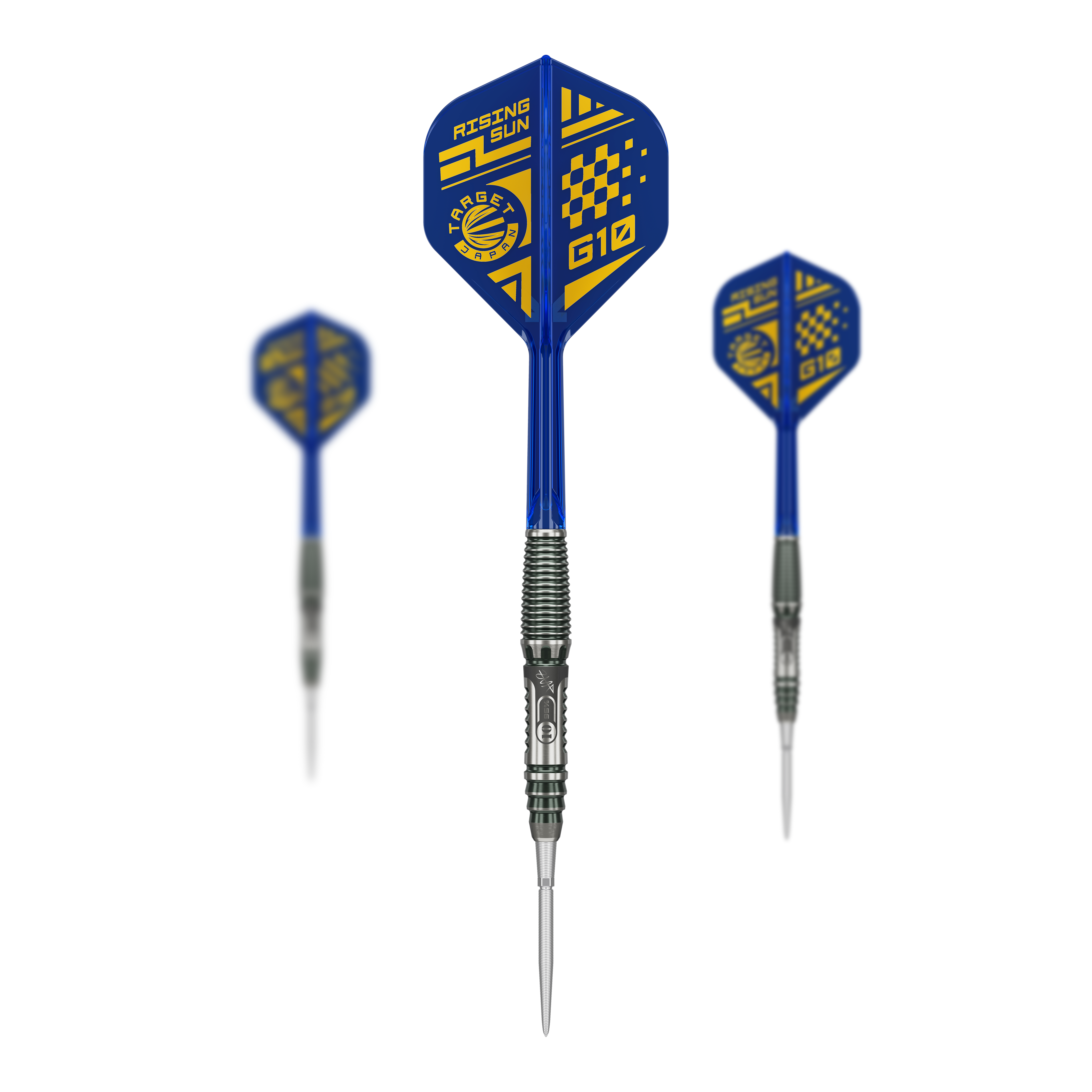 Target Japan Rising Sun GEN 10.5 Swiss Point Steeldarts Abgebildet sind die Target Japan Rising Sun GEN 10.5 Swiss Point Steeldarts. Sie sind ideal für Dartspieler, die Wert auf Qualität legen.