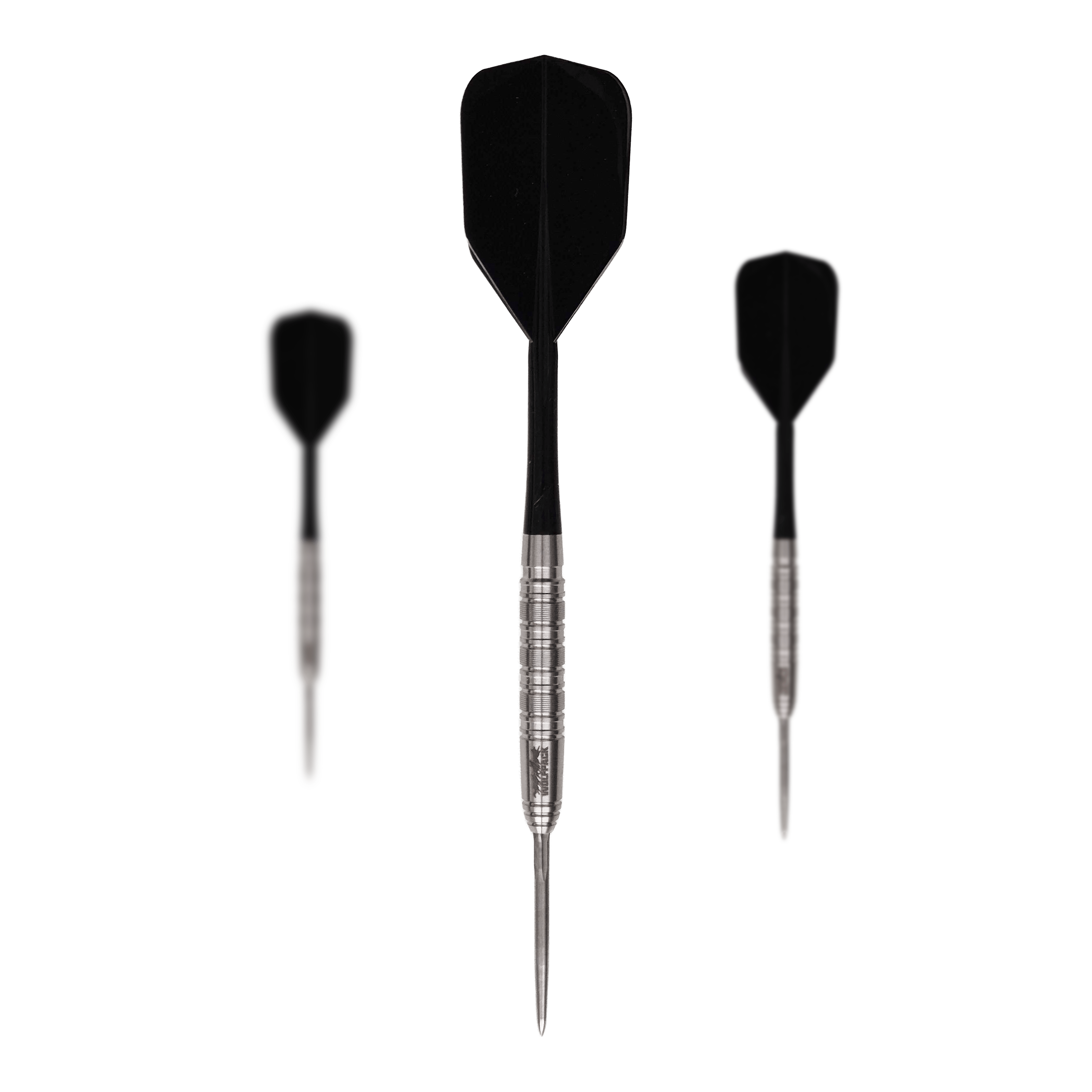 Caliburn Wolfpack W7 steel darts - 21g Das Bild zeigt das Produkt Caliburn Wolfpack W7 Steeldarts - 21g. Es handelt sich um ein Set Steeldarts mit einem Gewicht von 21 Gramm.