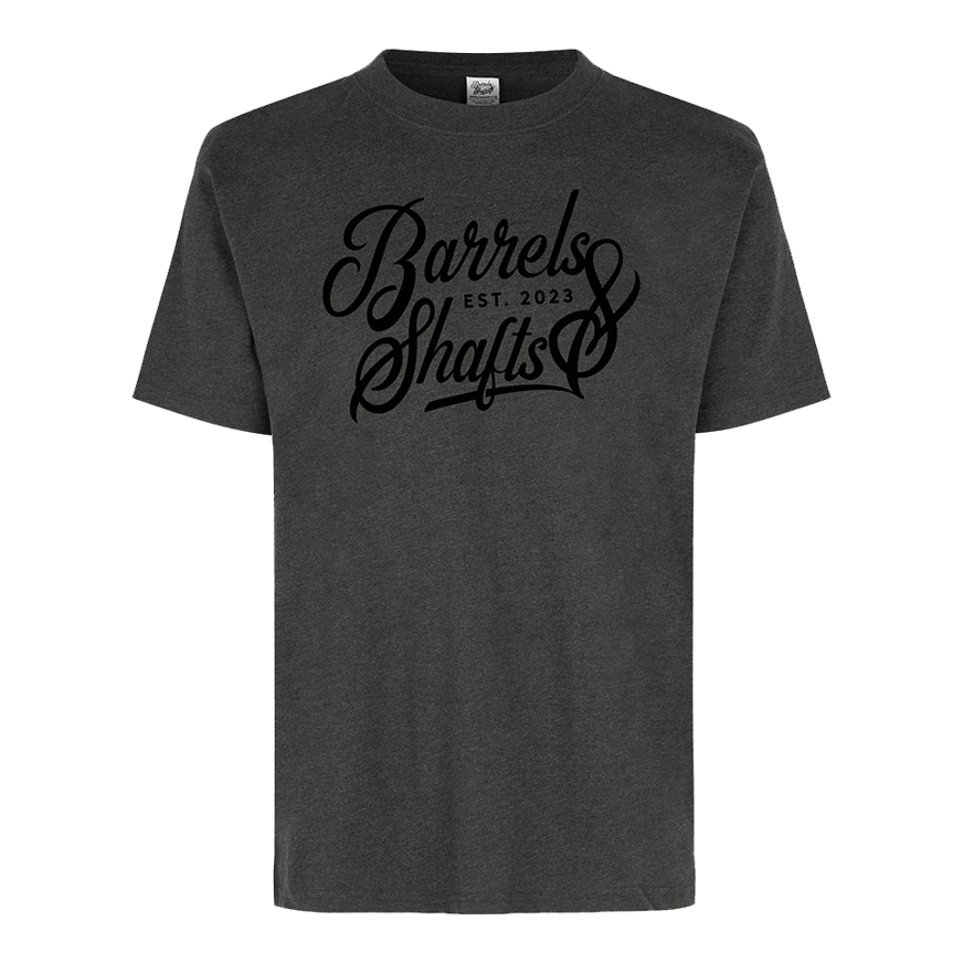 Barrels and Shafts T-Shirt - Graphite Gray