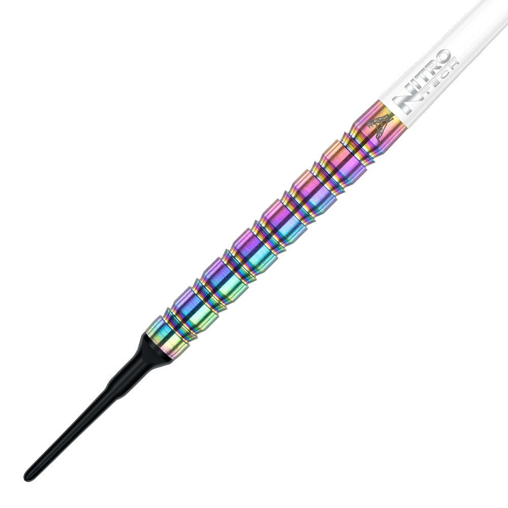 Red Dragon Peter Wright Snakebite 1 Rainbow Softdarts - 18 g