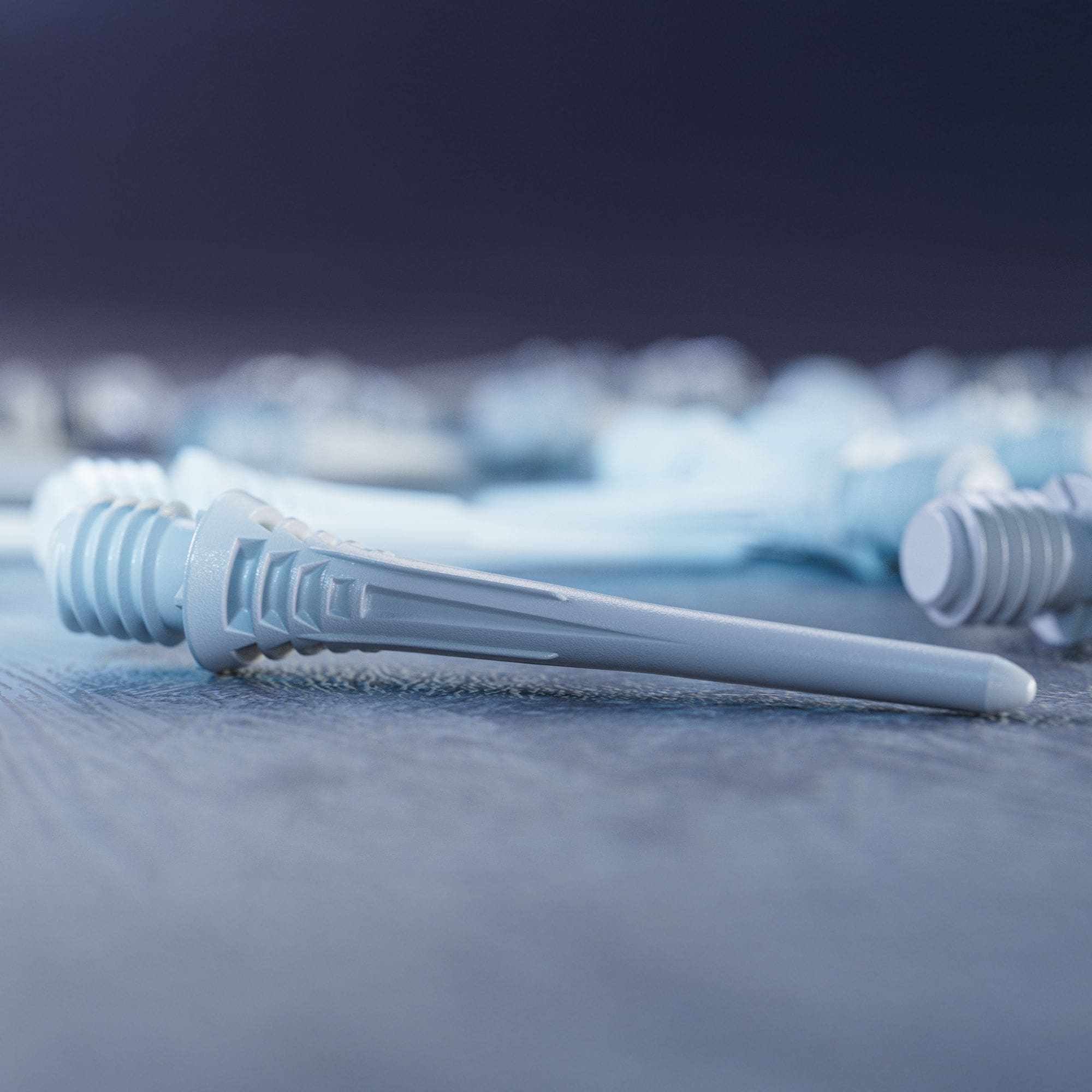 Target Cryo Soft Dart Tips 30 Pack - White Target Cryo Softdartspitzen 30er Pack - Weiß ist fotografiert worden. Die Packung enthält mehrere weiße Softdartspitzen.