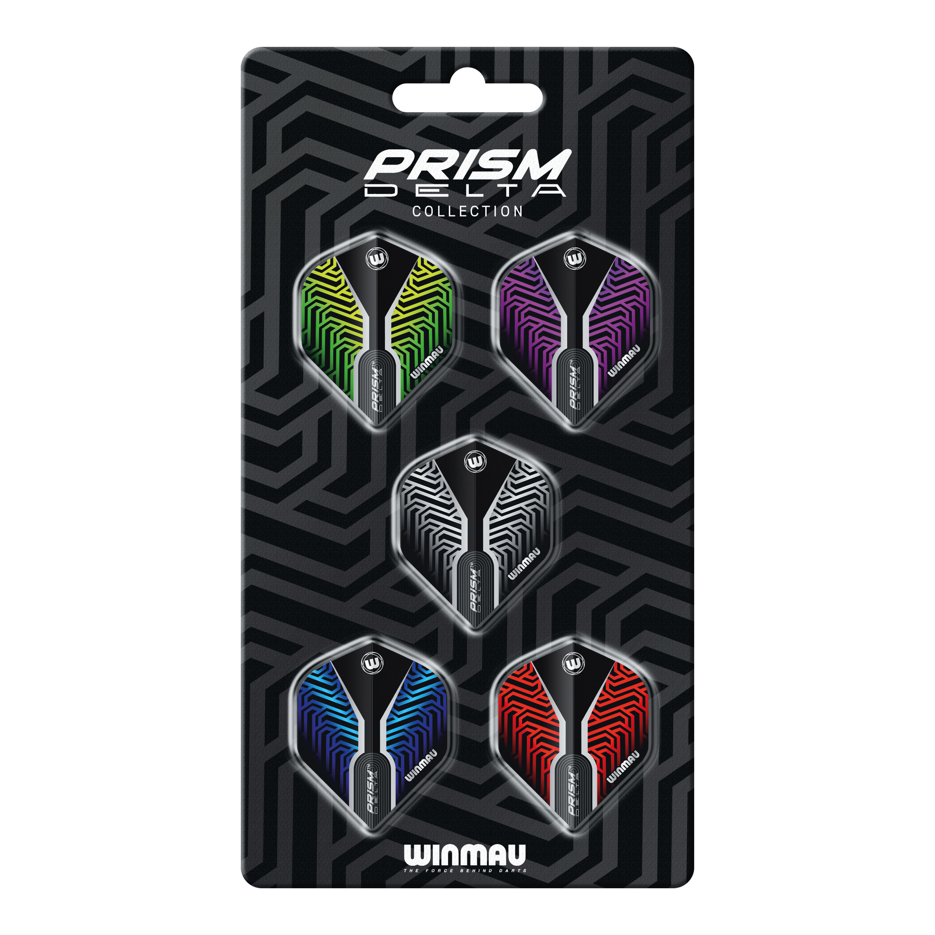 Winmau Prism Delta No2 Standard Flight Collection Zu sehen ist die Winmau Prism Delta No2 Standard Flight Collection. Diese Flights eignen sich bestens für präzise Dartspiele.