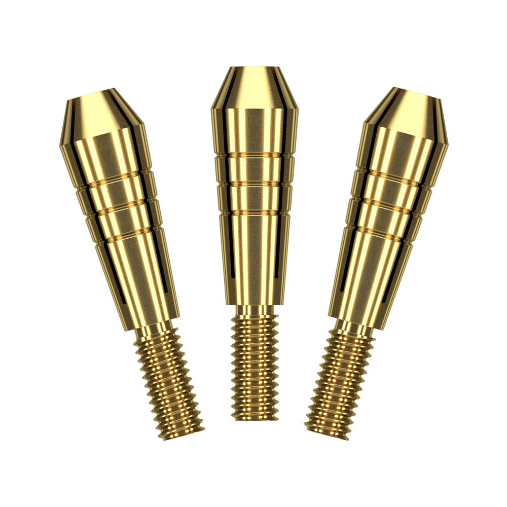 Target Power Titanium Shaft Ersatztops - Gold