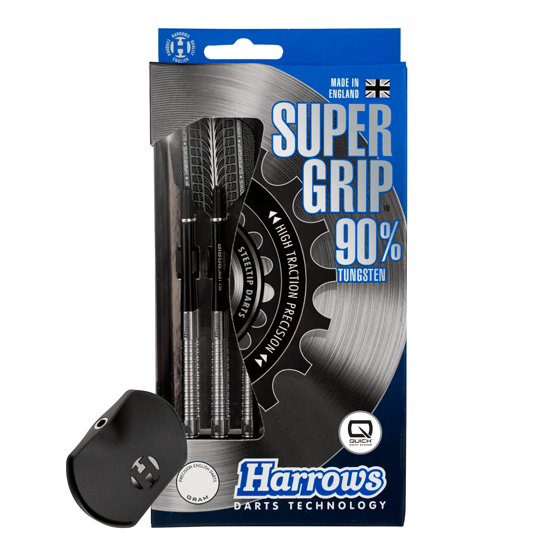 Harrows Supergrip 90 Quick Point Steel Darts Harrows Supergrip 90 Quick Point Steel Darts