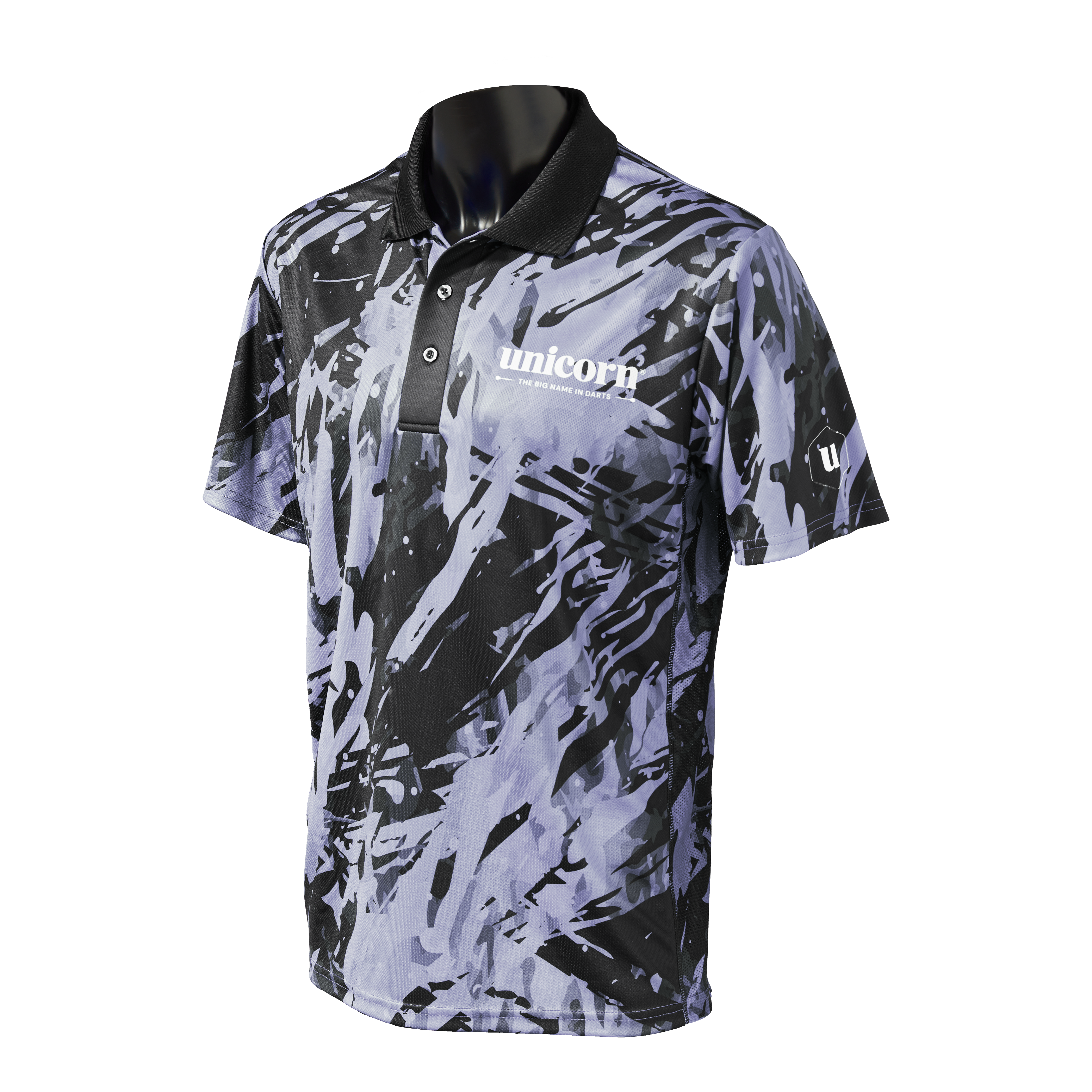 Unicorn Pro-Tech Camo Dart Shirt - Grey