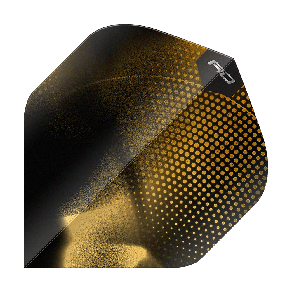 Abgebildet sind die Red Dragon Hardcore Premium Ascend Premium No2 Standard Flights. Das Bild zeigt die Form und das Design dieser hochwertigen Flights.