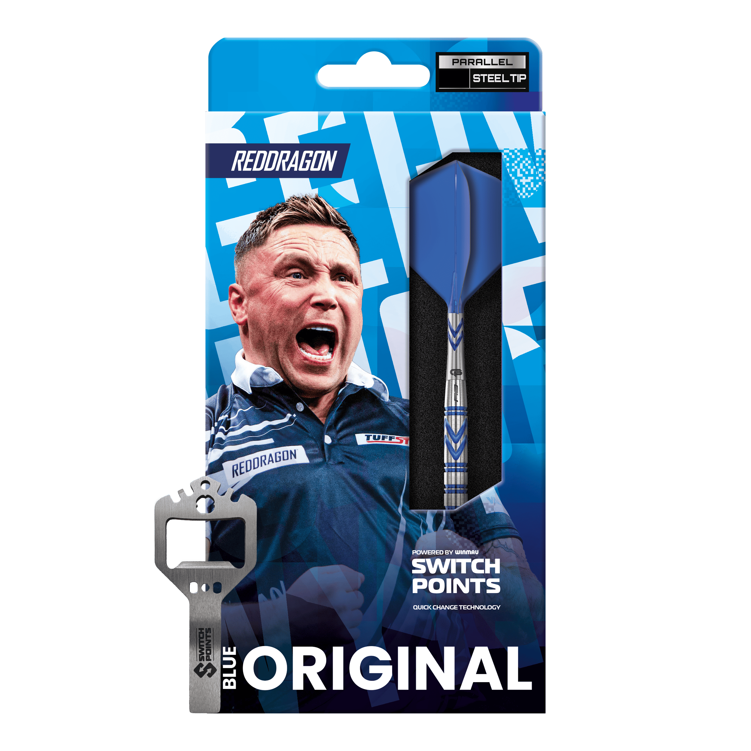 Red Dragon Gerwyn Price Blue Original Switch Point Steeldarts Gezeigt werden hier die Red Dragon Gerwyn Price Blue Original Switch Point Steeldarts. Das Modell bietet eine zuverlässige Handhabung und modernes Design.