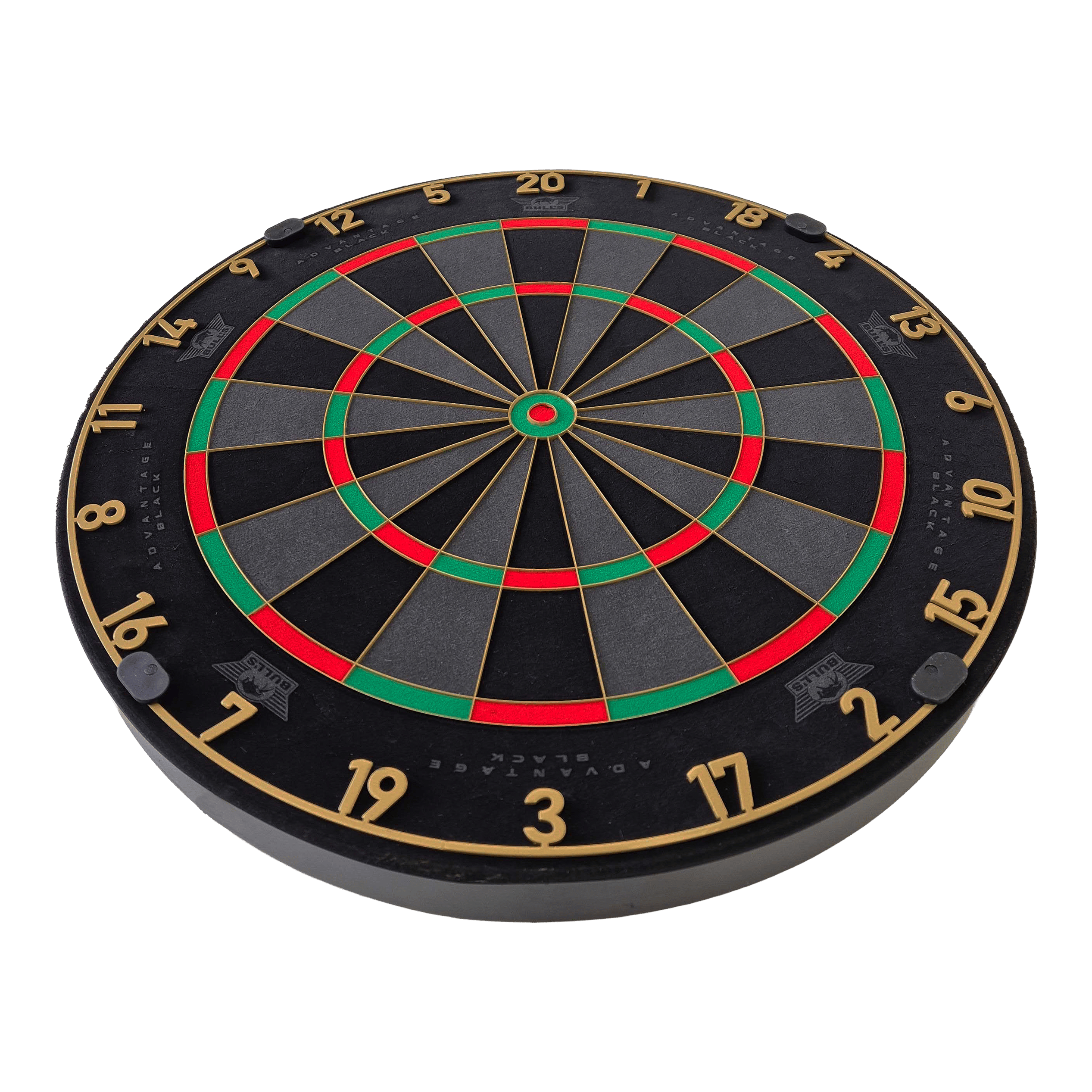 Bulls NL Advantage Black Edition steel dartboard Dieses Foto stellt das BullsNL Advantage Black Edition Steeldartboard dar. Es ist ein weiteres Bild dieses Dartboards.