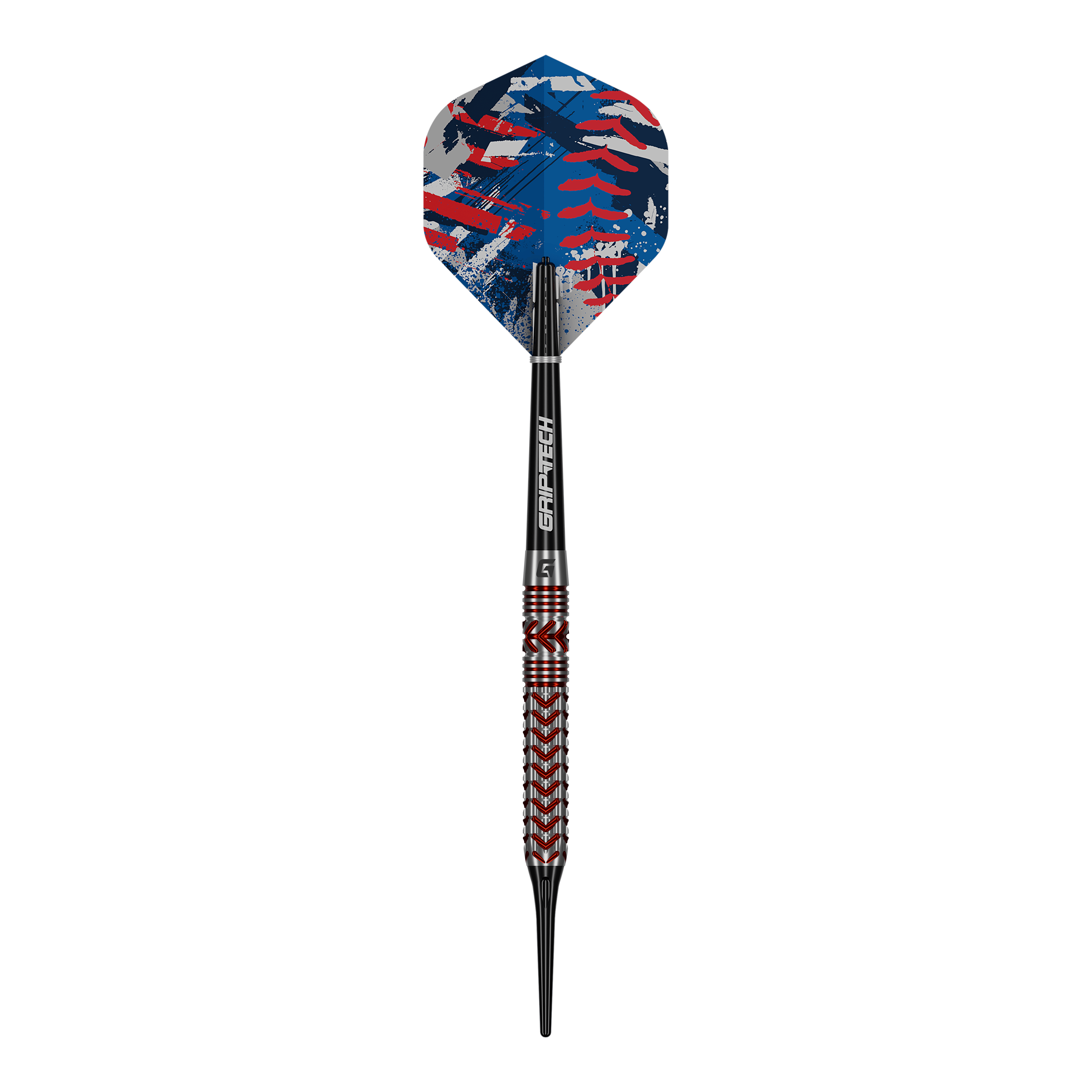 GOAT Curveball Soft Darts - 20g Hier sieht man die 'GOAT Curveball Tungsten Softdarts - 20g'. Diese Softdarts bestehen aus robustem Tungsten und wiegen 20 Gramm.