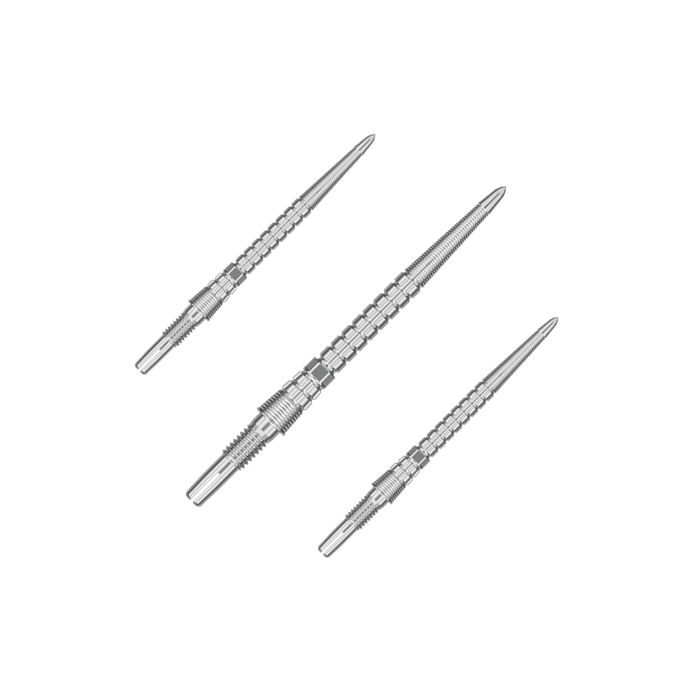 Target Chrono Swiss Storm Point Dart Tips - Silver Target Chrono Swiss Storm Point Dart Tips - Silver