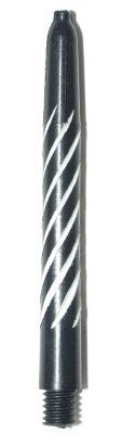 Spiroline Nylon Shafts (without Ring) Black/White