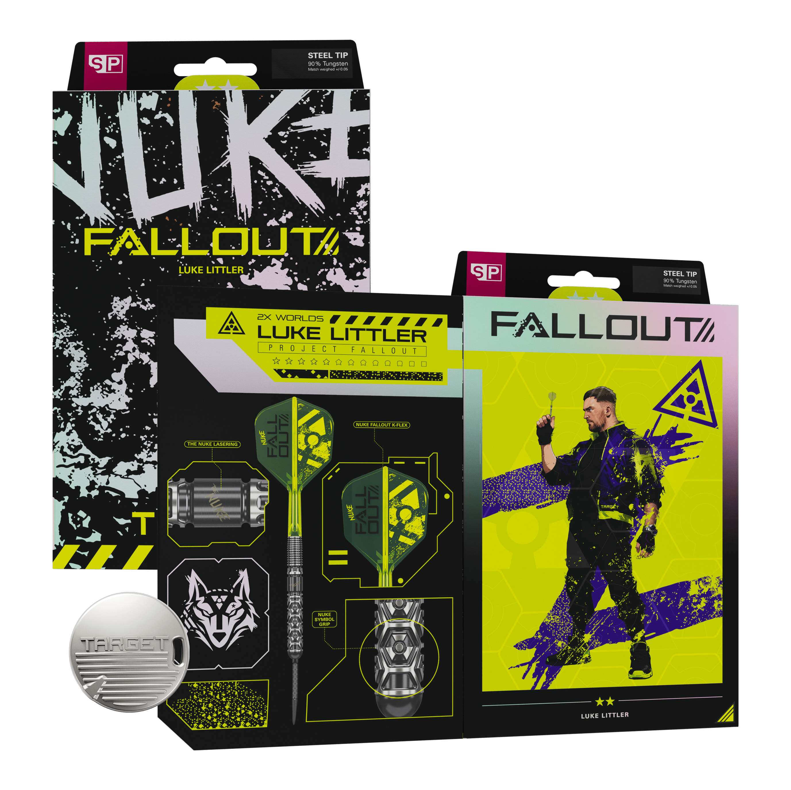 Target Luke Littler Nuke Fallout Swiss Points Steeldarts 