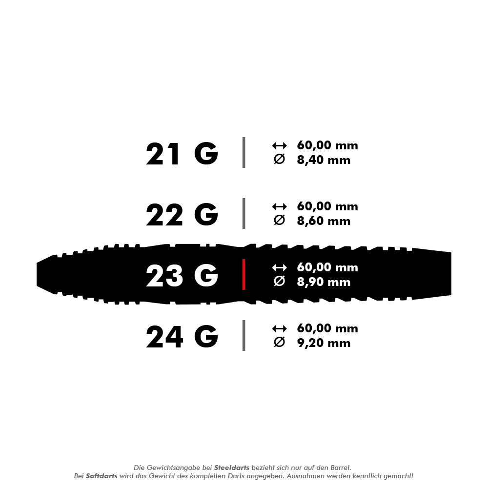 Harrows Fire High Grade Alloy steel darts