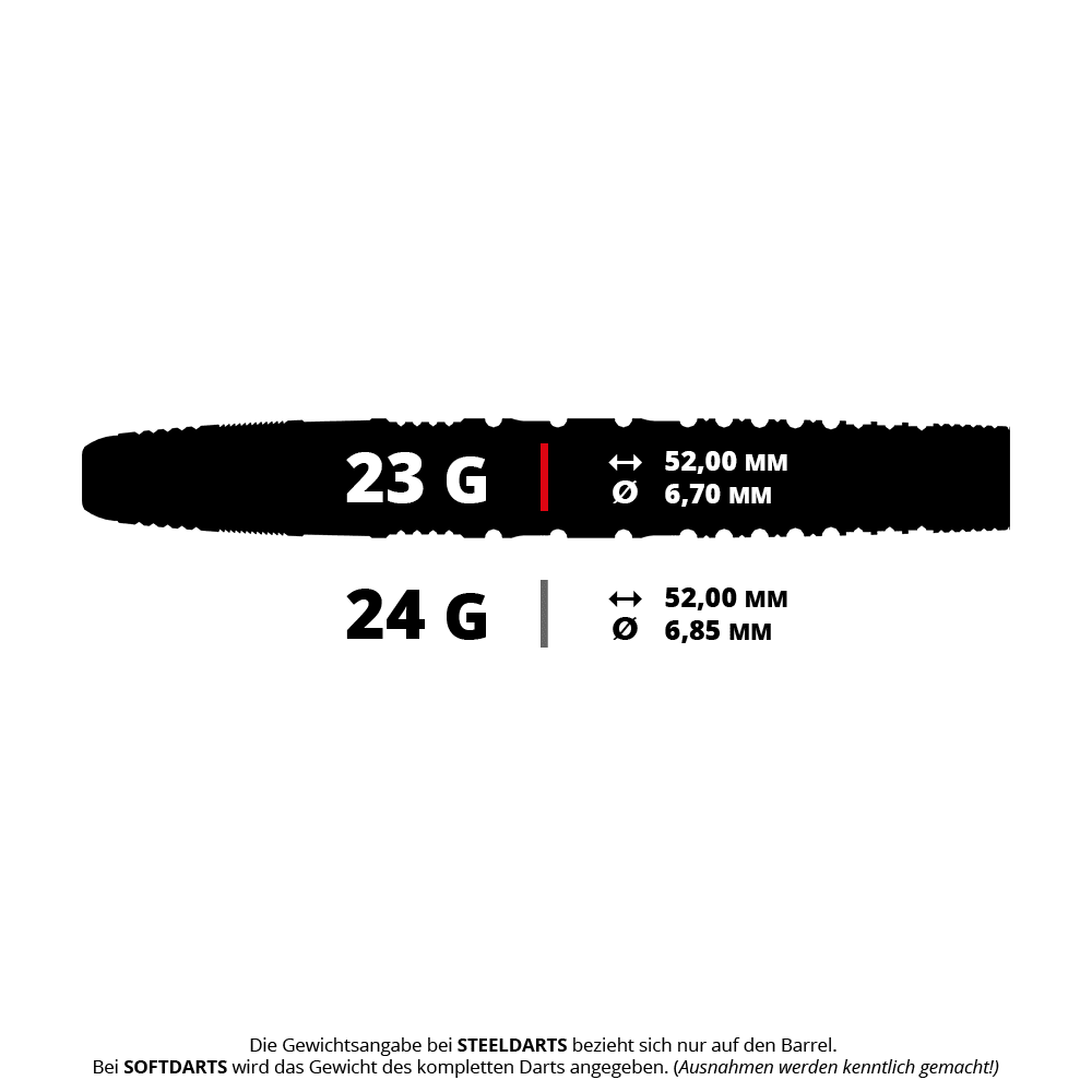 Target Japan Mizu Series 01 Swiss Point Steel Darts Abbildung eines Target Japan Mizu Series 01 SP Steeldarts. Der Dartpfeil liegt freigestellt auf hellem Hintergrund.