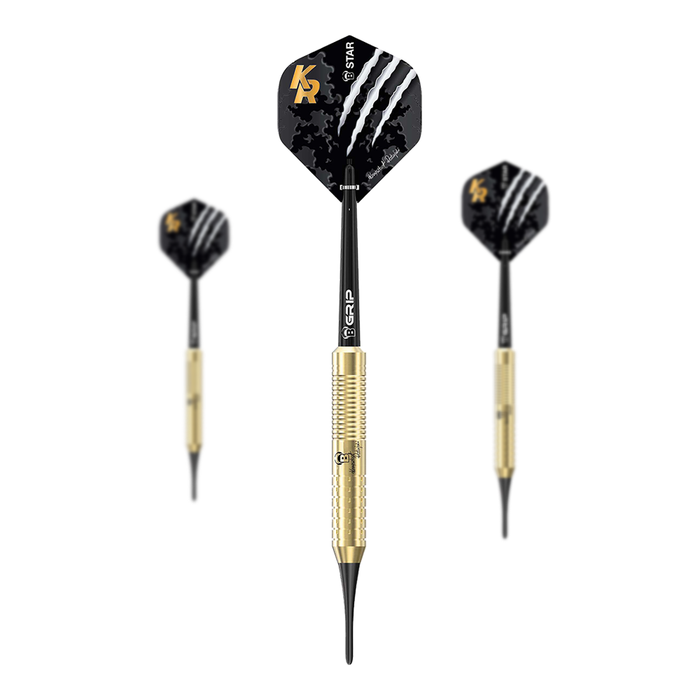 Bulls Krzysztof Ratajski Brass Gold Softdarts - 18g