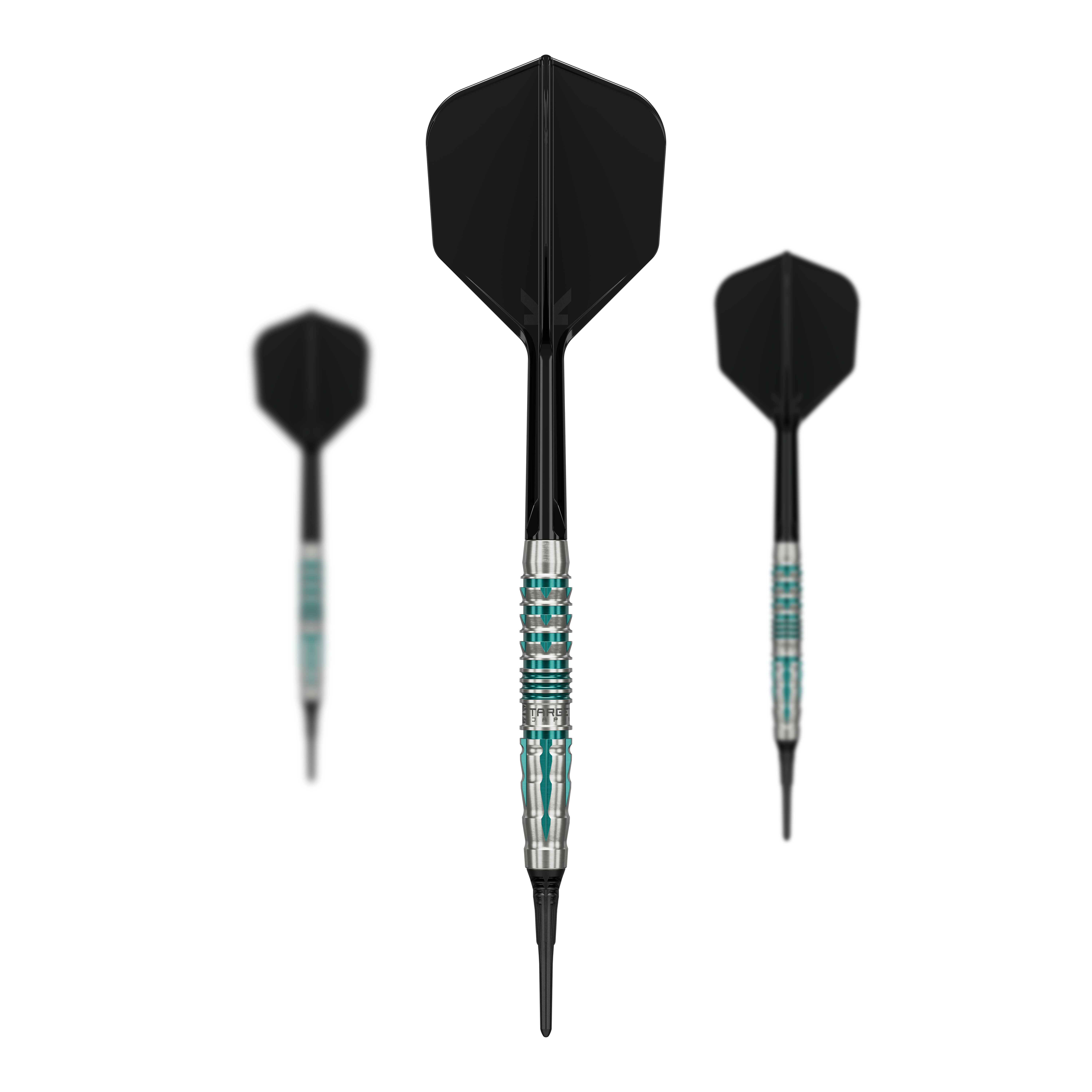 Target Black Marque Pierce Soft Darts - 18.5g