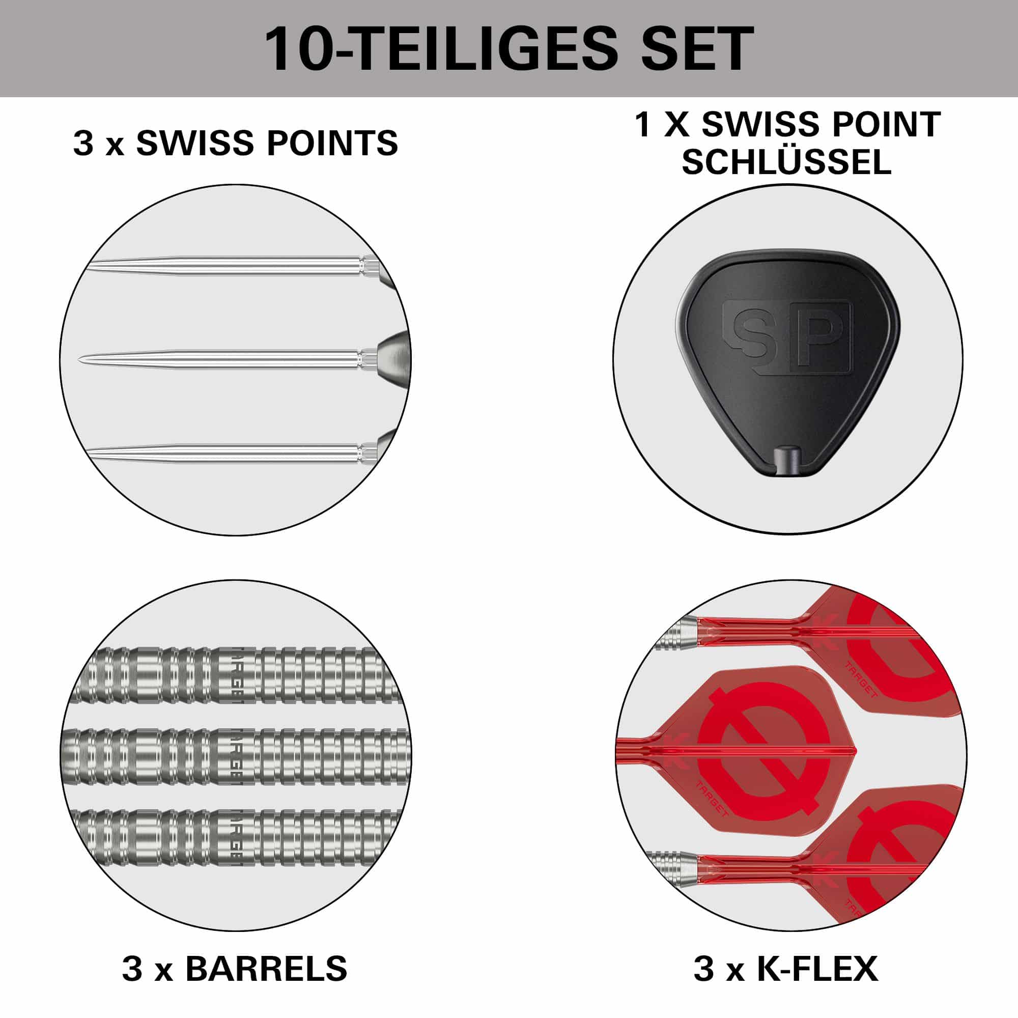 Target Group O 03 Swiss Points Steel Darts