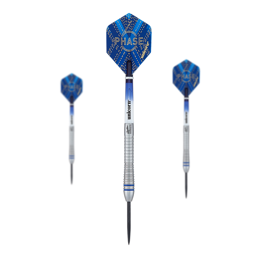 Unicorn Phase 6 World Champion Gary Anderson steel darts