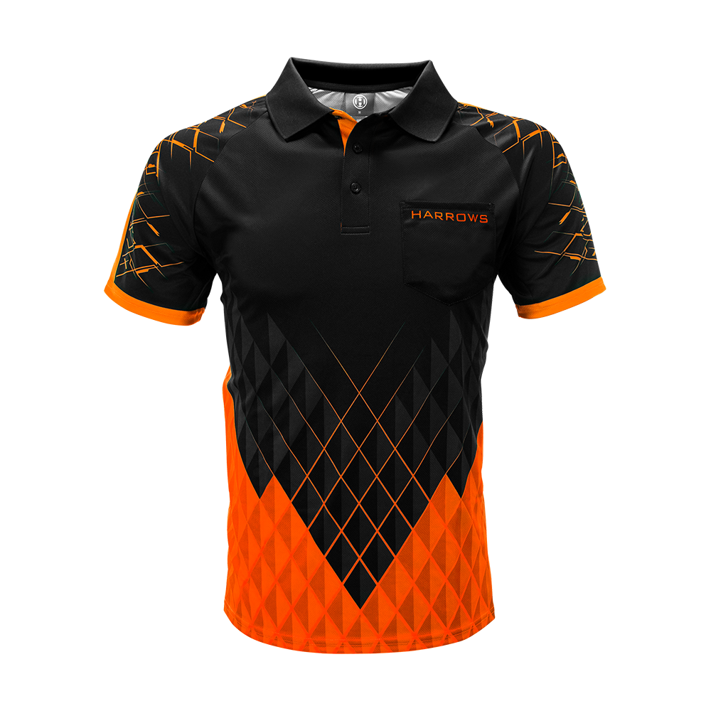 Harrows Paragon Dart Shirt - Orange