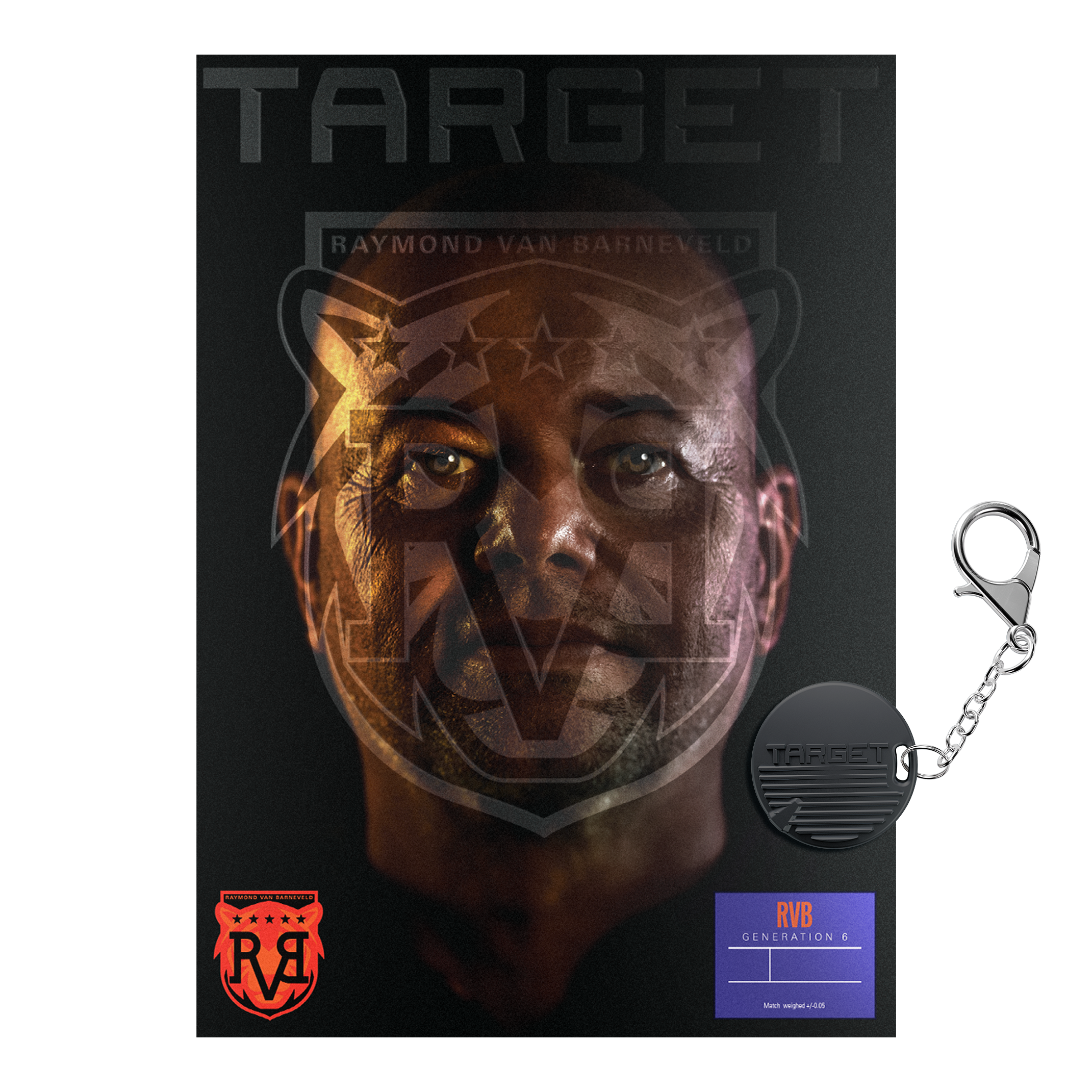 Das Bild zeigt die Target Raymond Van Barneveld GEN6 Swiss Point Steeldarts. Sie sind für Turnierspieler geeignet und zeichnen sich durch ihr besonderes Design aus.