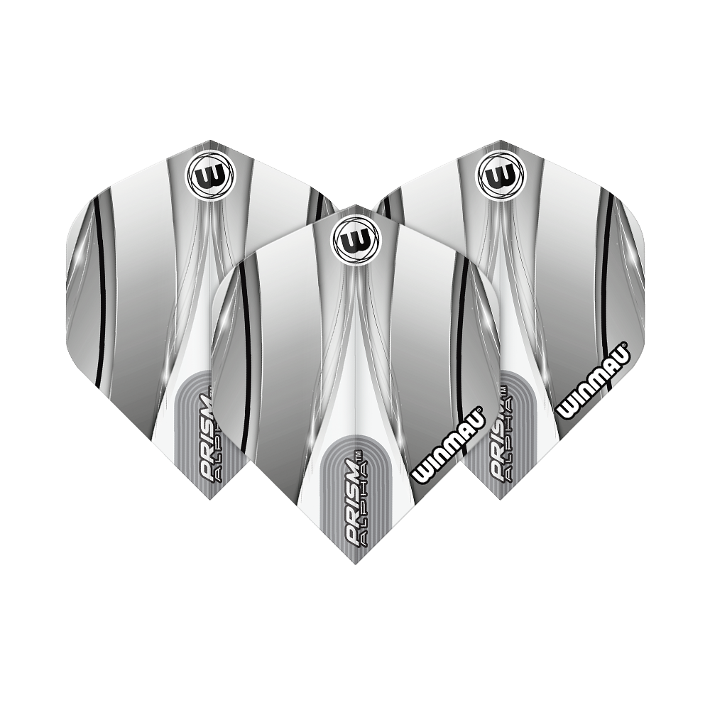 Winmau Alpha Sniper White Standard Flights