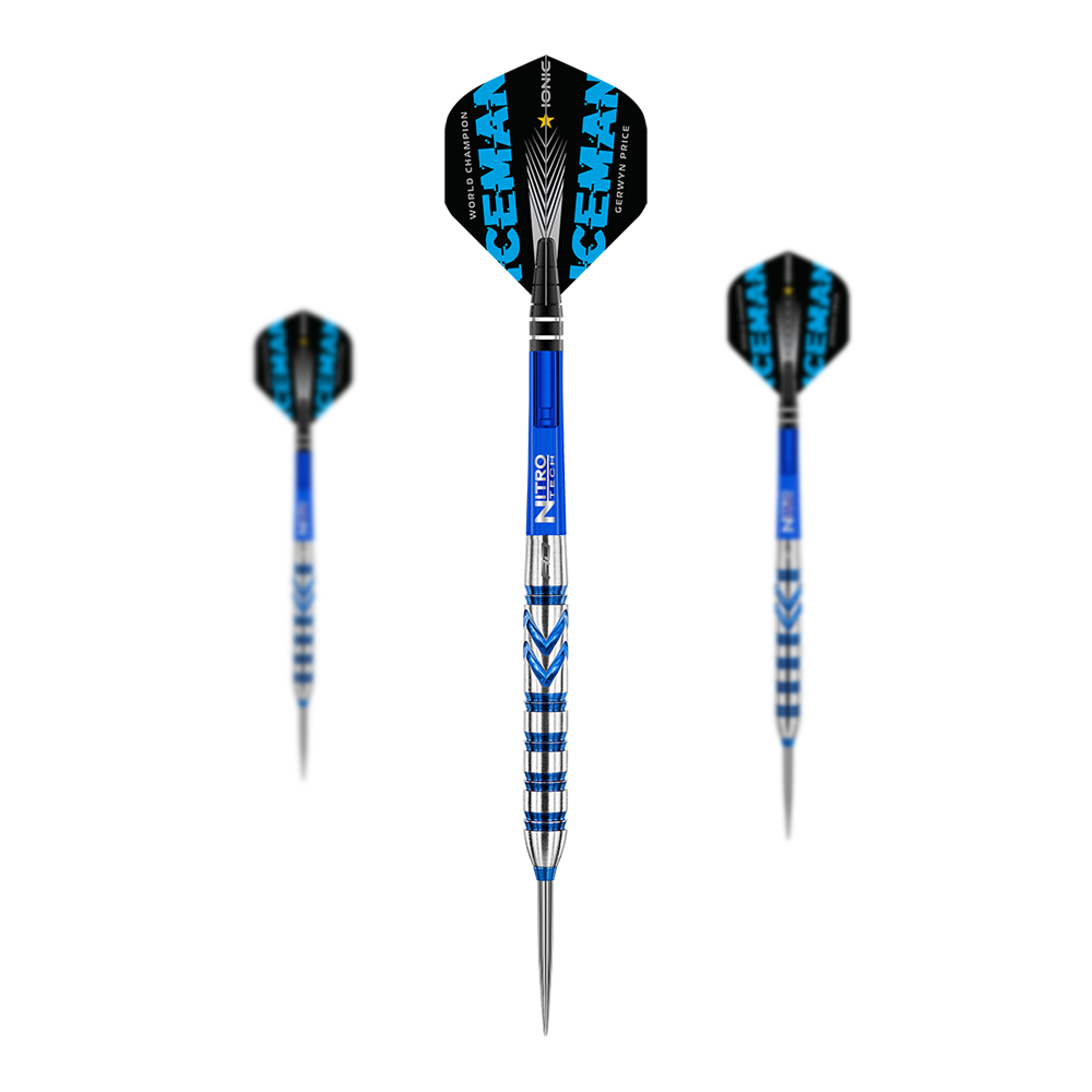 Red Dragon Gerwyn Price Blue 90% steel darts