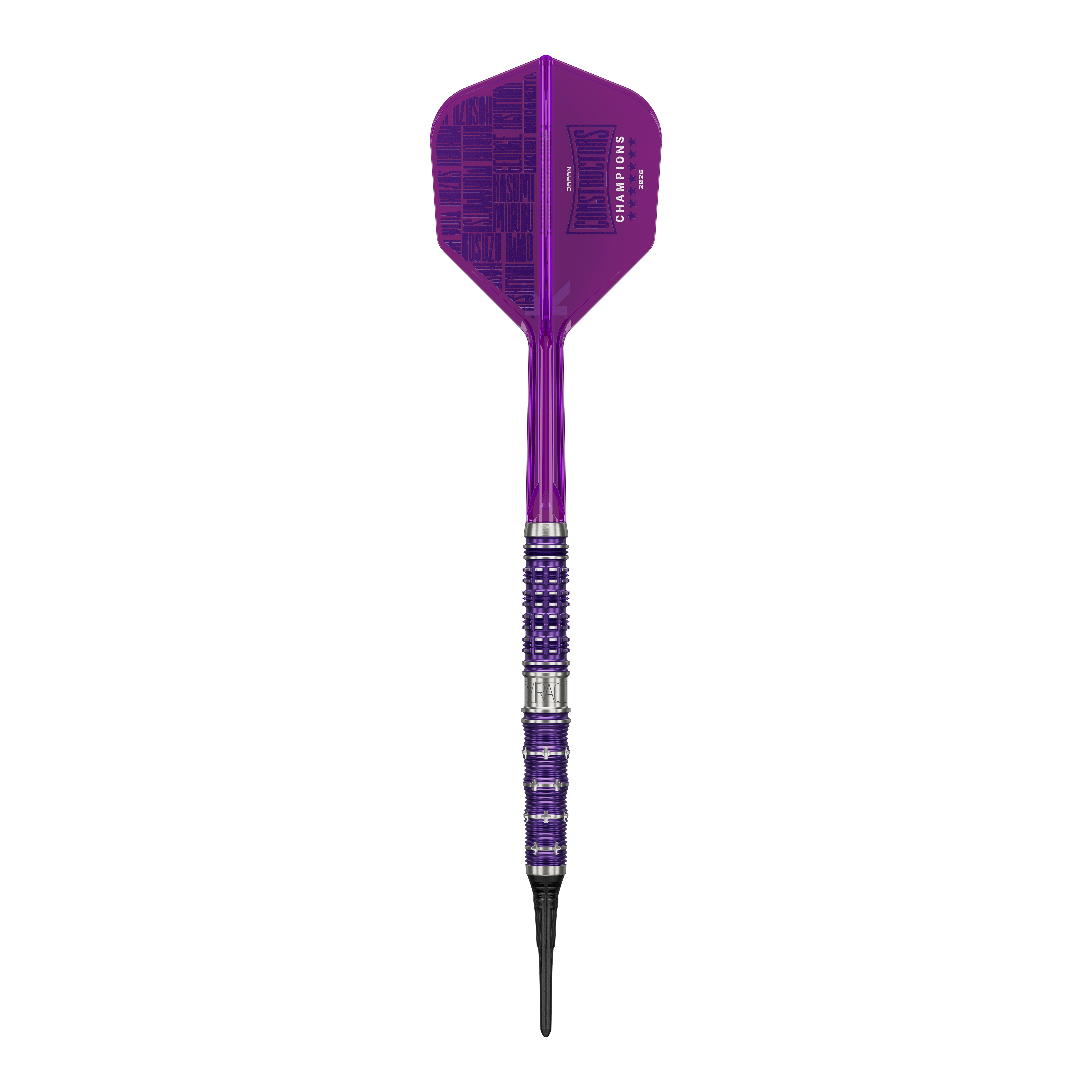 Target Japan The Miracle GEN7 Constructors Champions Limited Darts - 21.5g Target Japan The Miracle GEN7 Constructors Champions Limited Darts - 21,5g. Das Bild illustriert das spezielle Dart-Set aus der japanischen Miracle Serie.