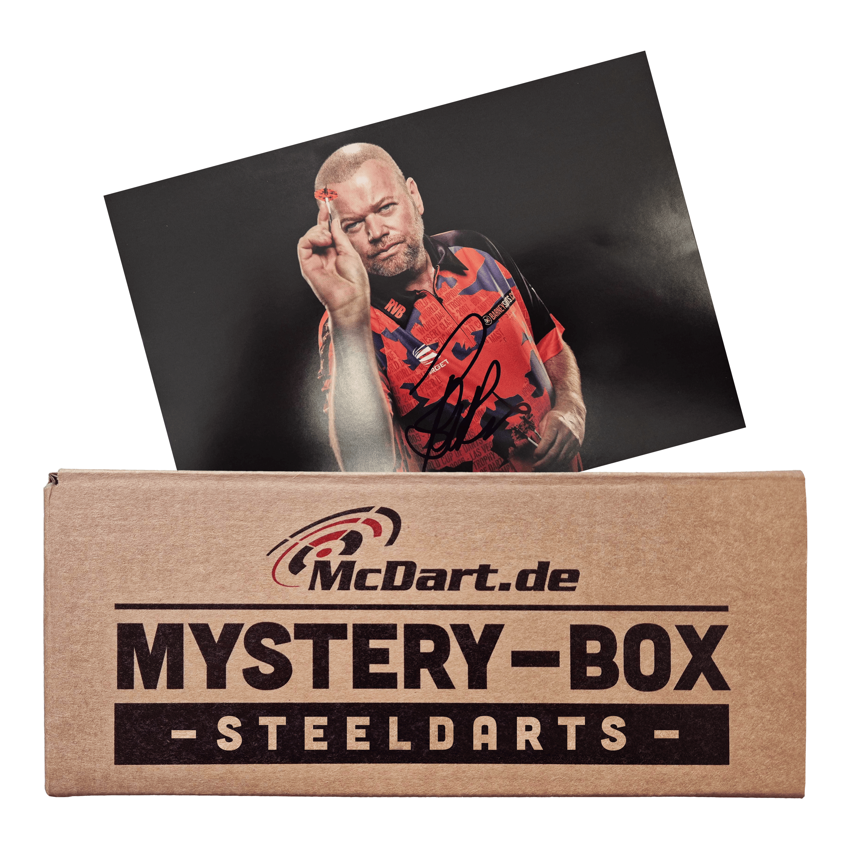 McDart Raymond Van Barneveld Steeldart Fan Box